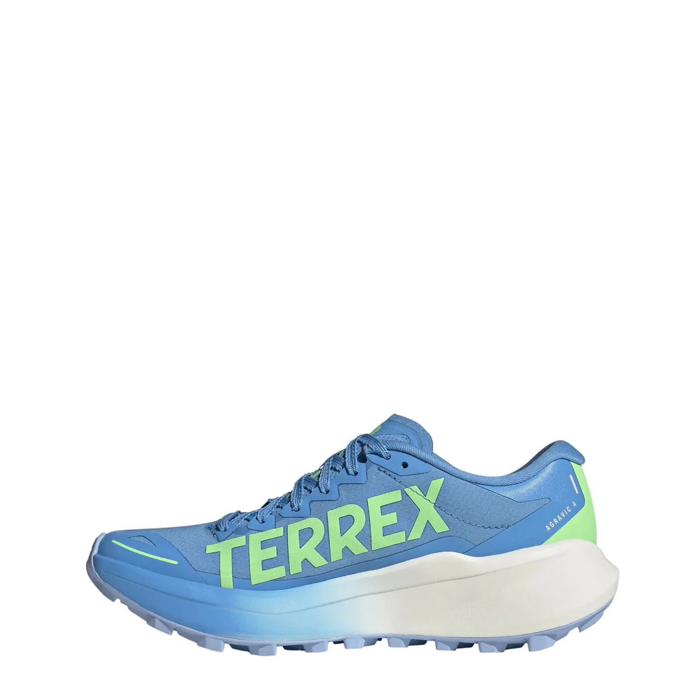 Adidas Terrex Womens Agravic 4 Trainers Blue Burst / Off White / Lime Burst - Image 2