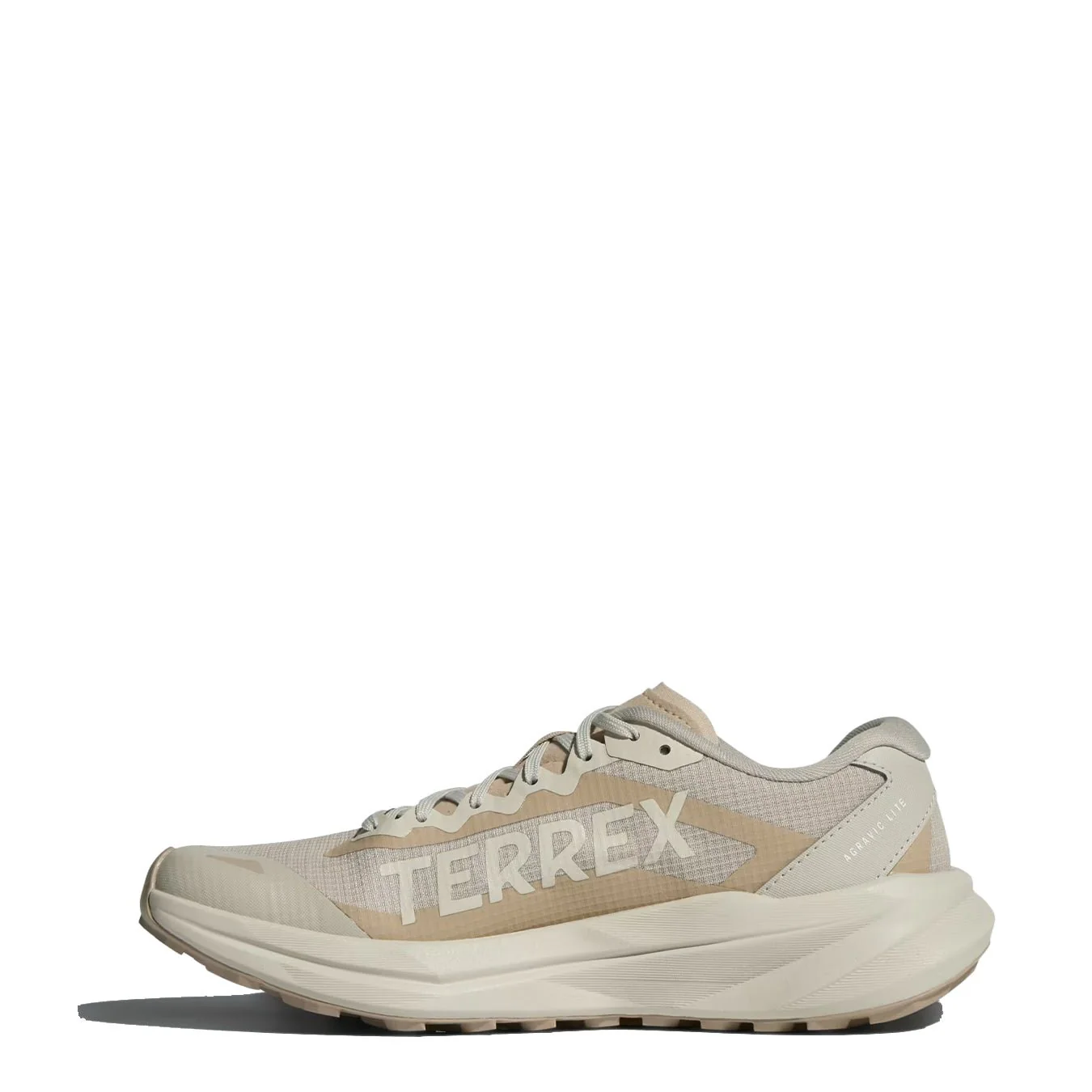 Adidas Terrex Womens Agravic Lite Trainer Beige / Trace Khaki - Image 2