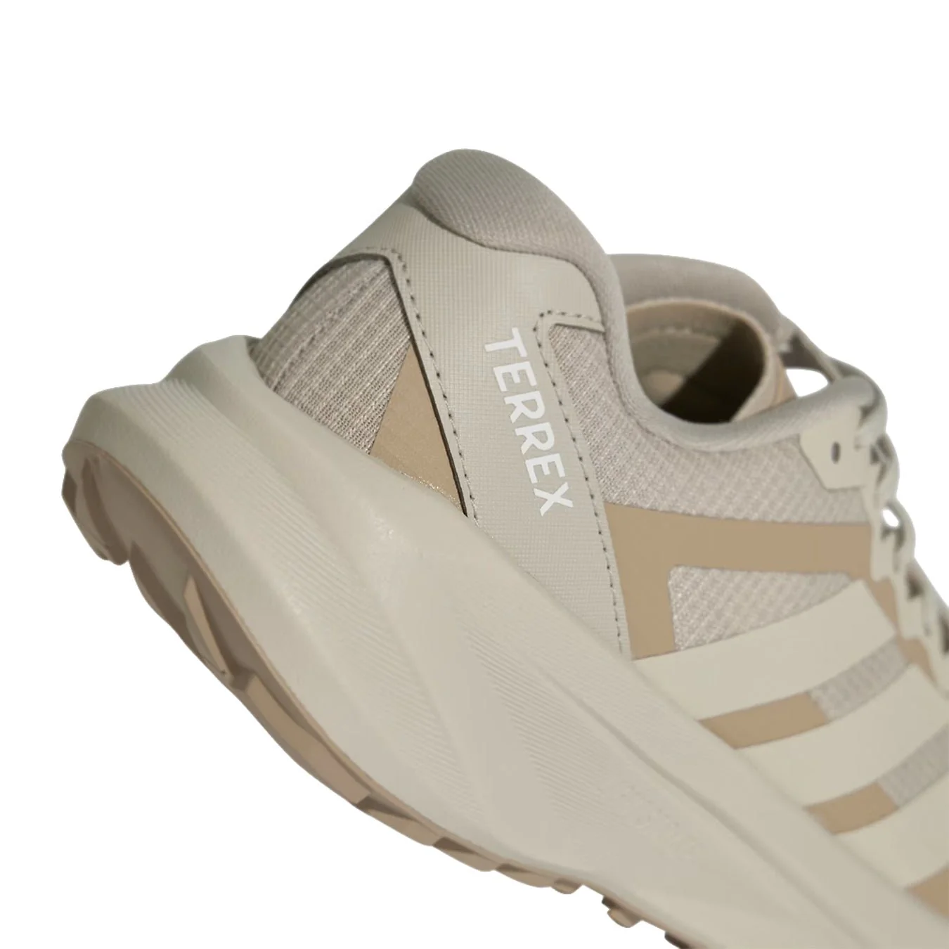 Adidas Terrex Womens Agravic Lite Trainer Beige / Trace Khaki - Image 4