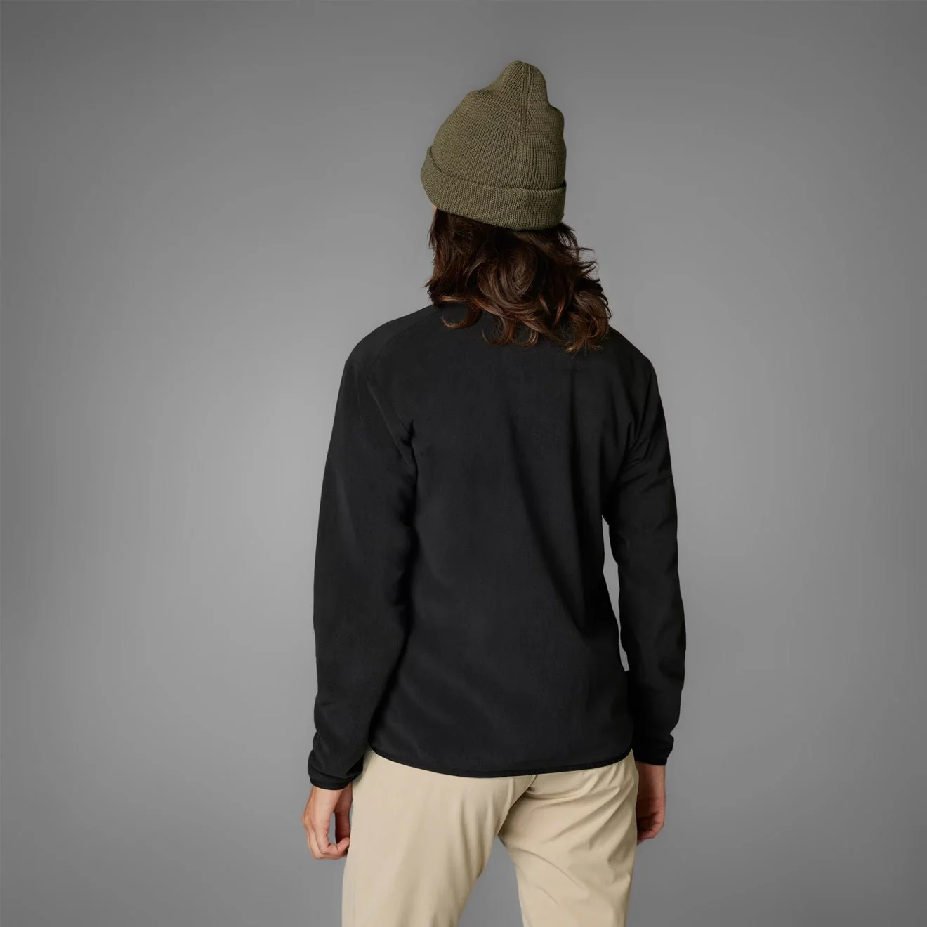 Adidas Terrex Womens Multi Essentials Full-Zip Fleece Jacket Black - Image 3