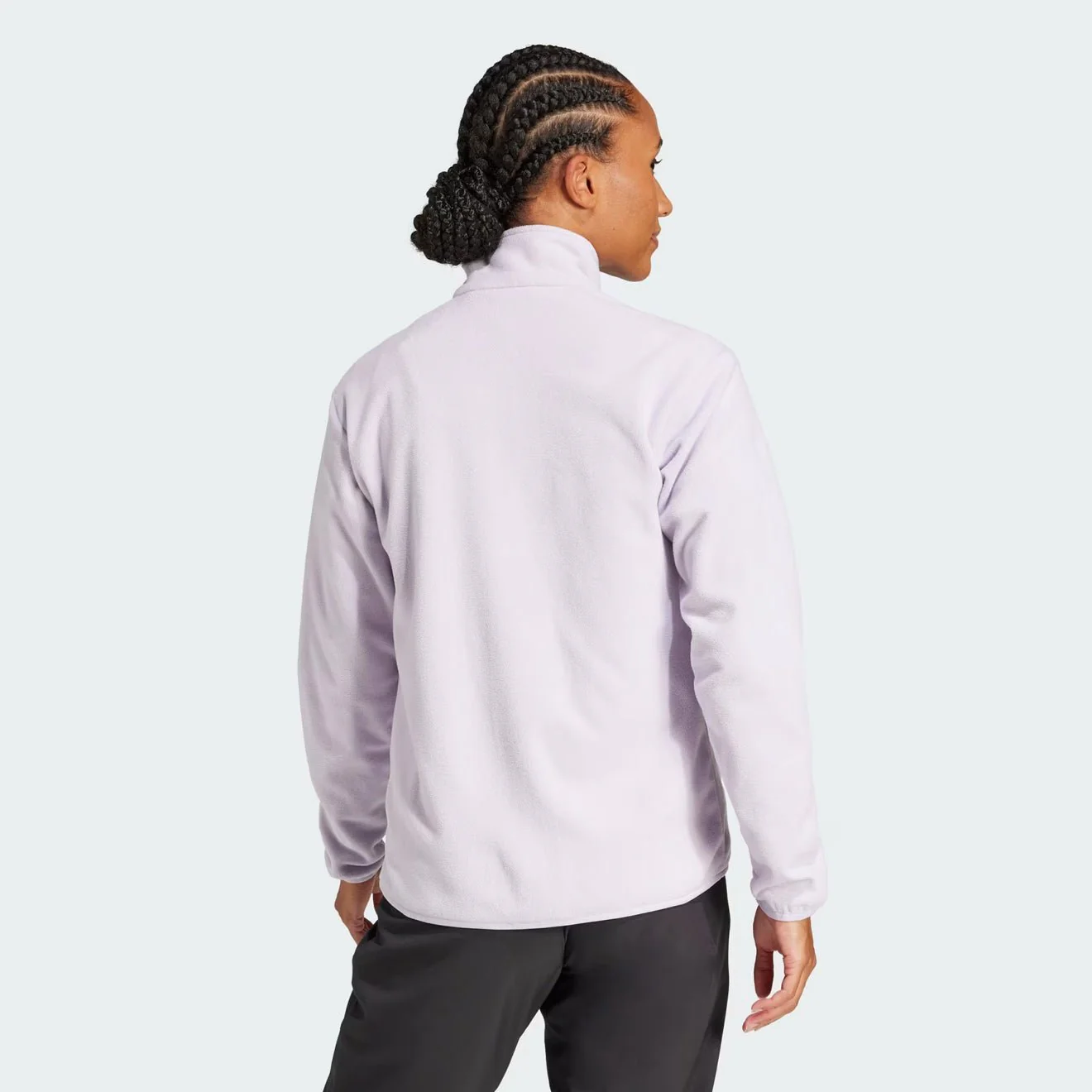 Adidas Terrex Womens Multi Essentials Full-Zip Fleece Jacket Sildaw - Image 4