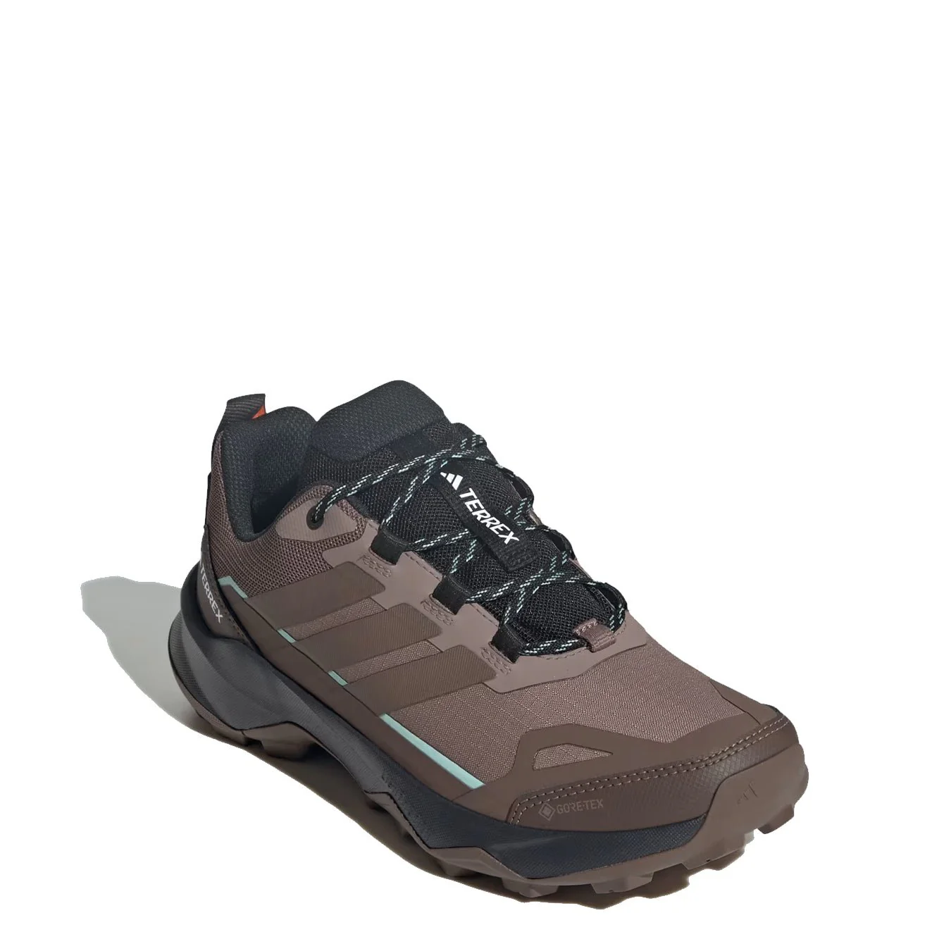 Adidas Terrex Womens Skychaser AX5 GoreTex Hiking Shoe Trace Brown / Earth Strata / Semi Impact Orange - Image 2