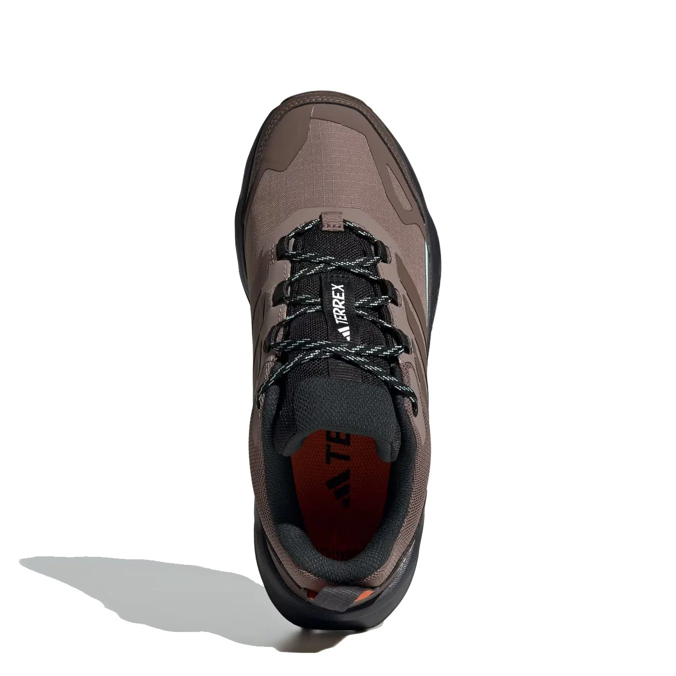 Adidas Terrex Womens Skychaser AX5 GoreTex Hiking Shoe Trace Brown / Earth Strata / Semi Impact Orange - Image 3