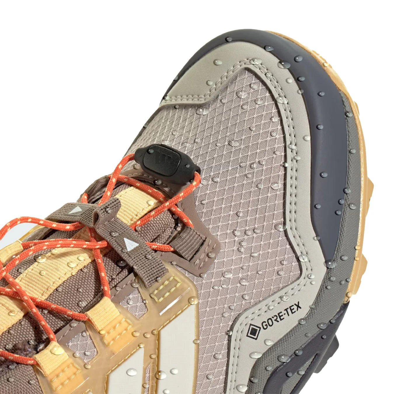 Adidas Terrex Womens Skychaser Gore-Tex Hiking Shoe Wonder Taupe / Off White / Ice Tangerine - Image 7