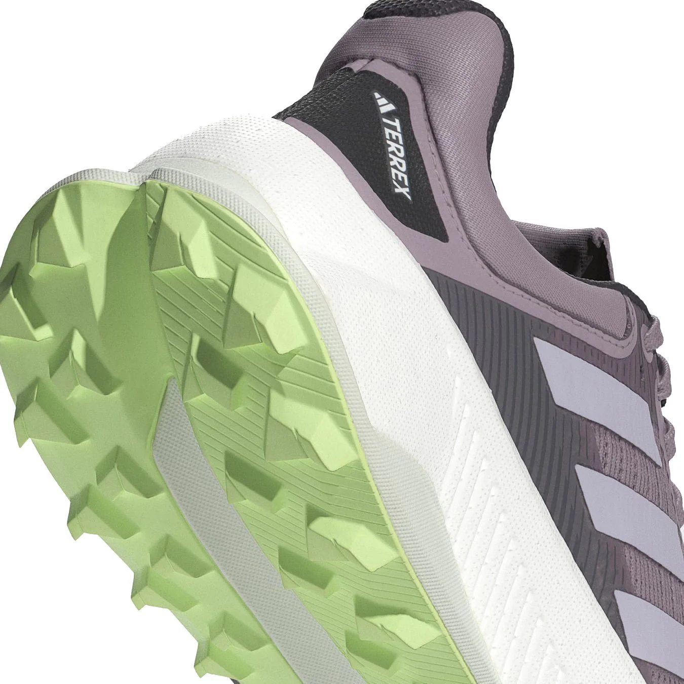 Adidas Terrex Womens Soulstride Ultra Preloved Fig/Silver Dawn/Aurora Black - Image 9