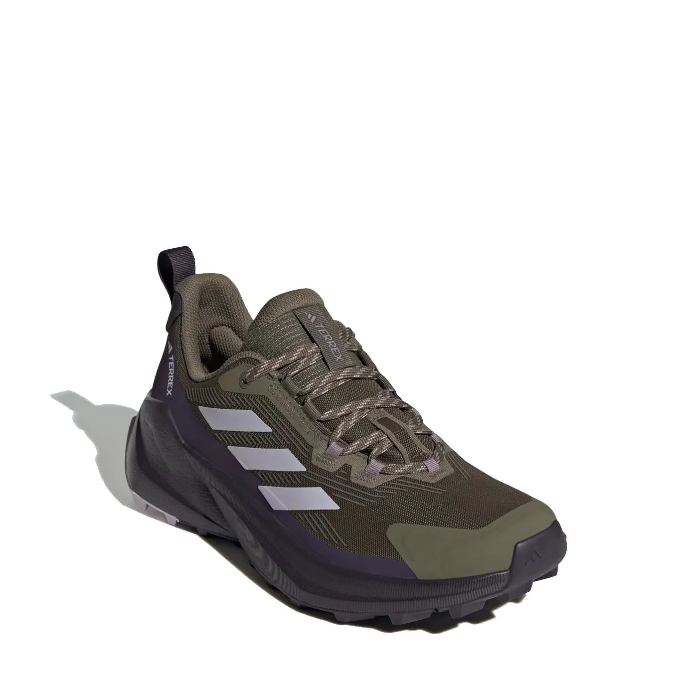 Adidas Terrex Womens Trailmaker 2.0 Hiking Shoes Olive Strata / Silver Dawn / Preloved Fig - Image 3