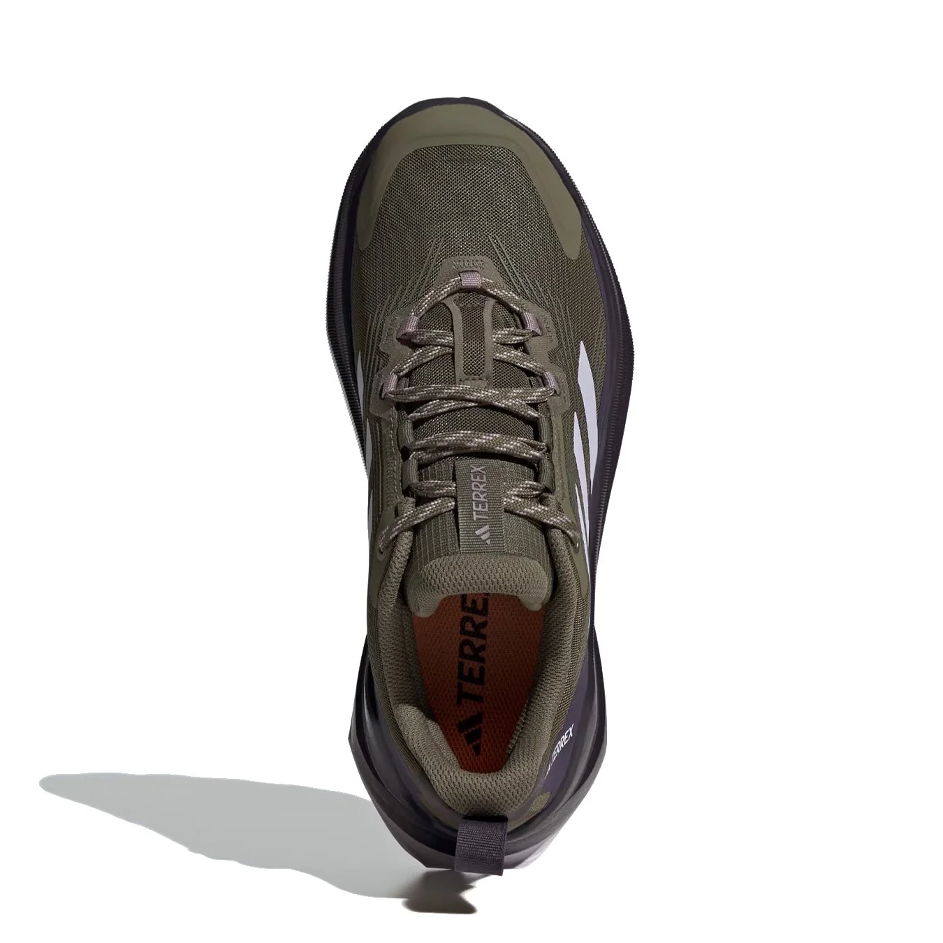 Adidas Terrex Womens Trailmaker 2.0 Hiking Shoes Olive Strata / Silver Dawn / Preloved Fig - Image 6