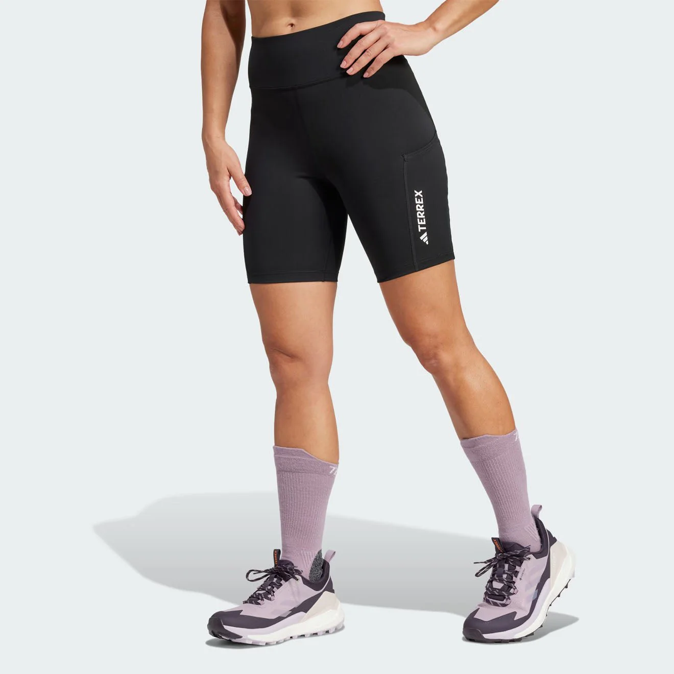 Adidas Terrex Womens WMT 8In Tight Short Black - Image 2