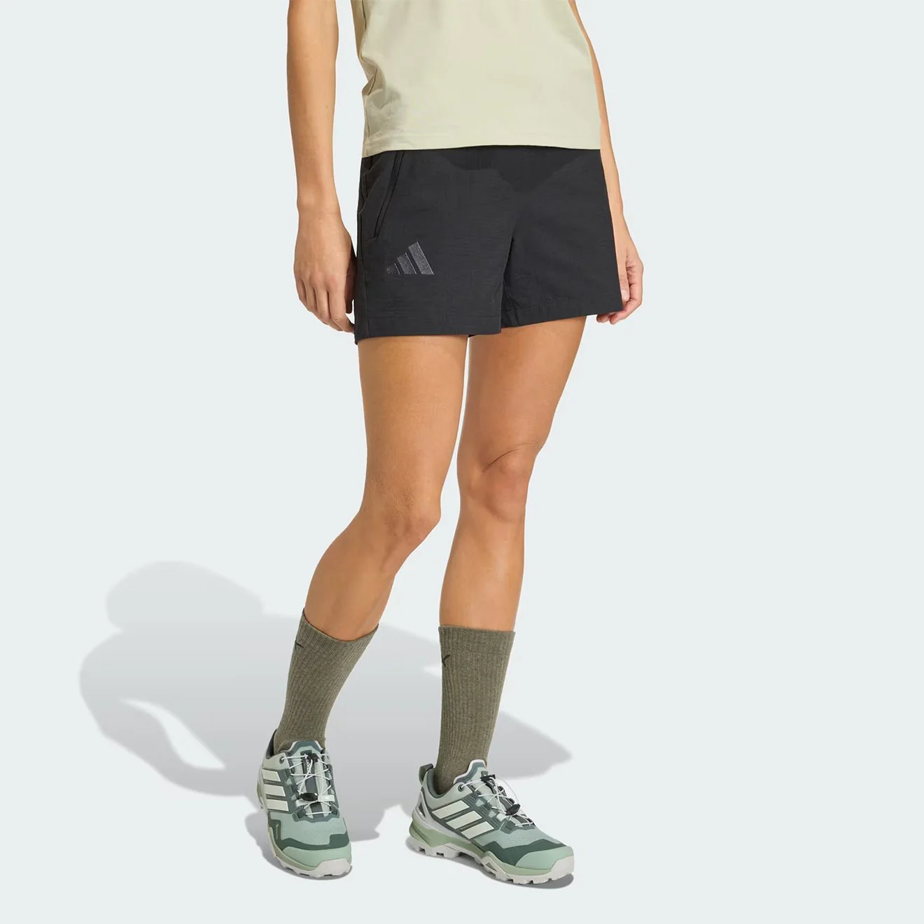 Adidas Terrex Womens Xperior Clima365 Mid Shorts Black - Image 2
