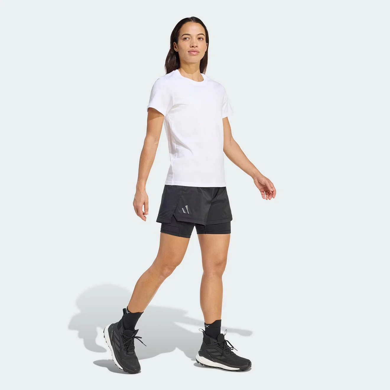Adidas Terrex Womens Xploric 2 in 1 Shorts Black - Image 2