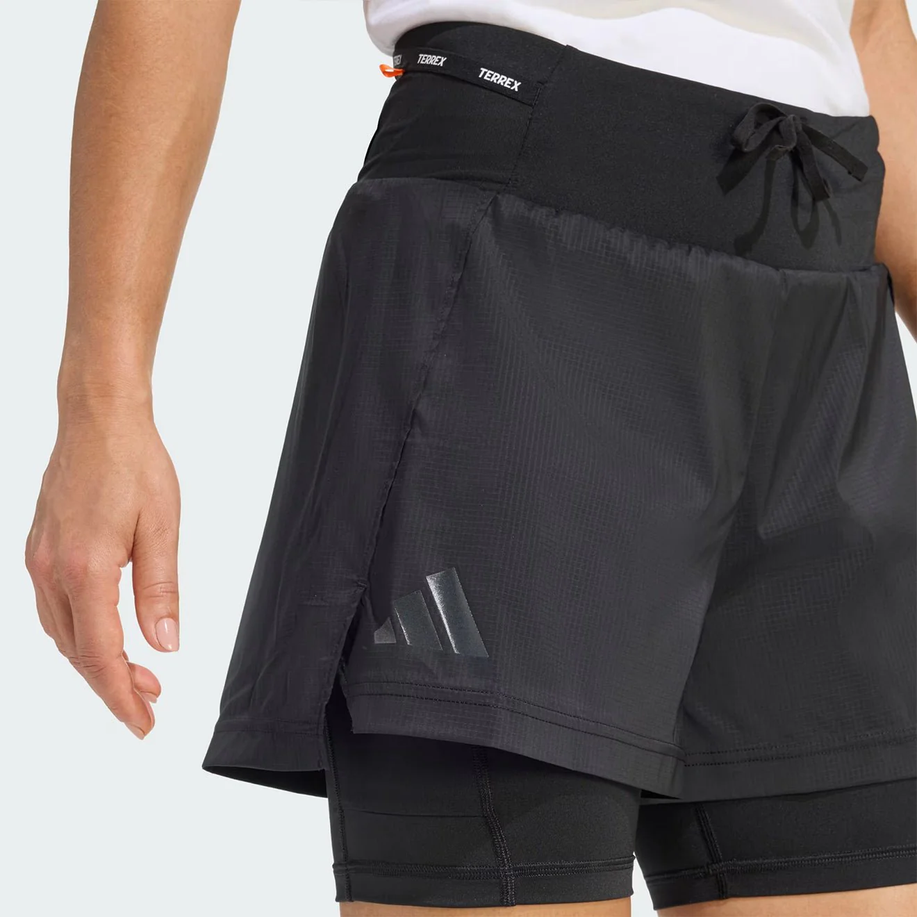 Adidas Terrex Womens Xploric 2 in 1 Shorts Black - Image 3