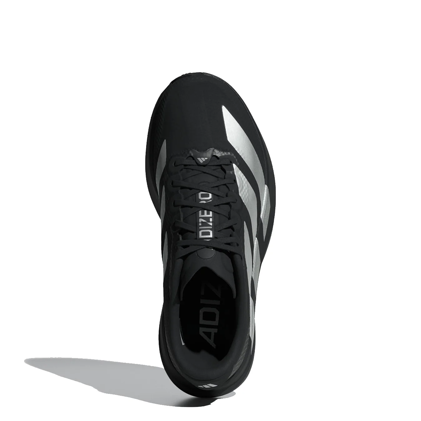 Adidas Womens Adizero Evo SL Woven Trainers Core Black / Silver Metallic / Carbon - Image 4