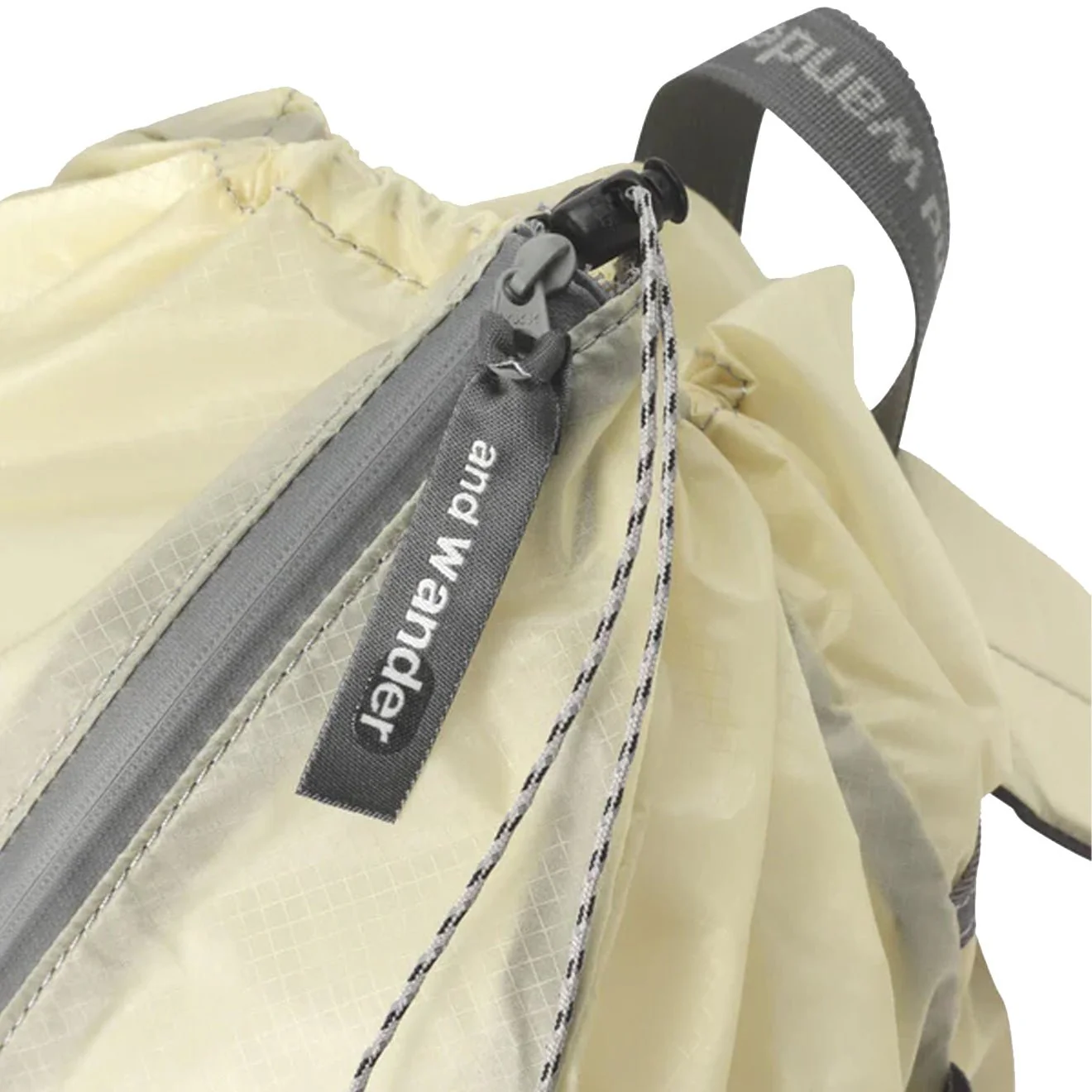 And Wander Sil Daypack Off White - Image 4