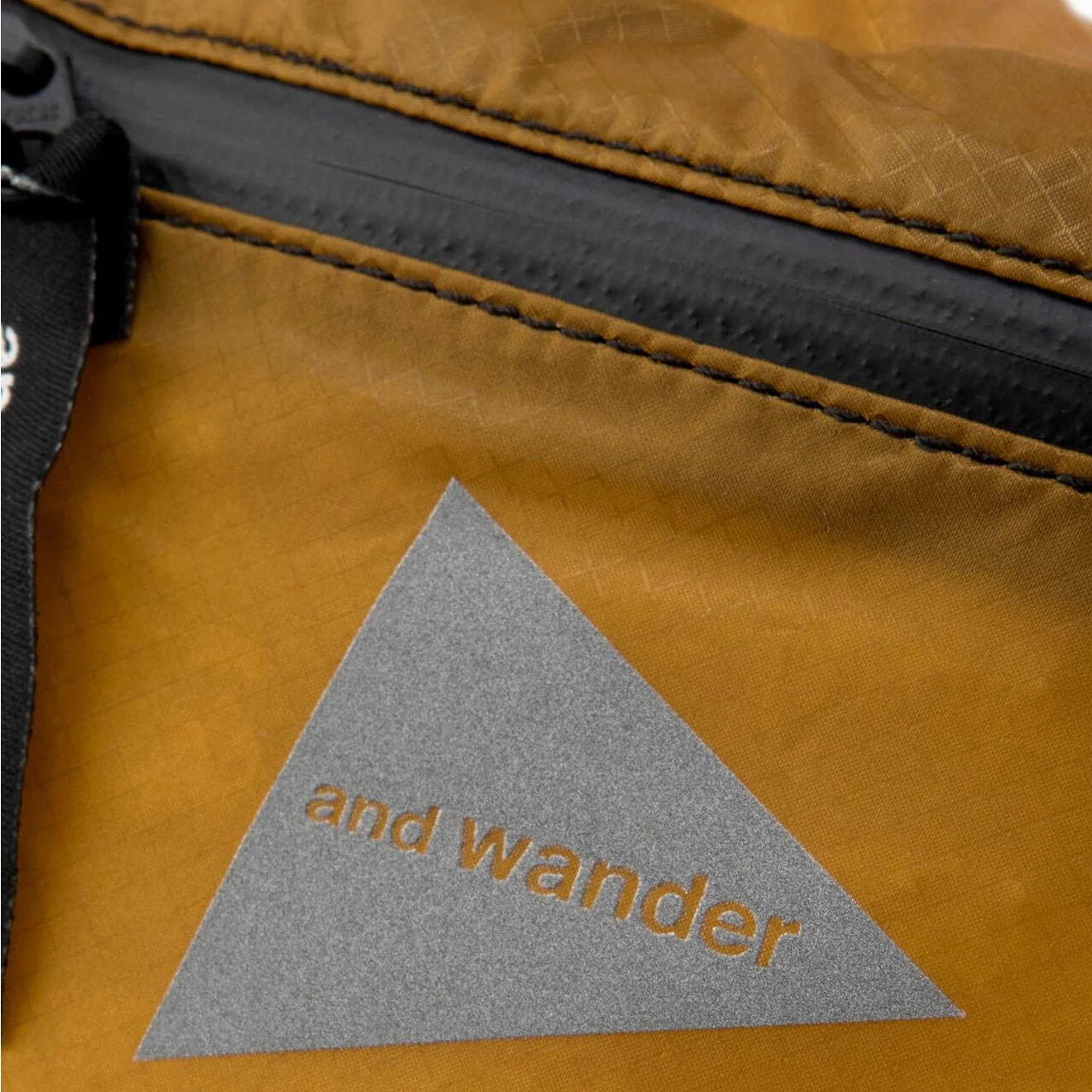And Wander Sil Waist Bag Yellow - Image 5