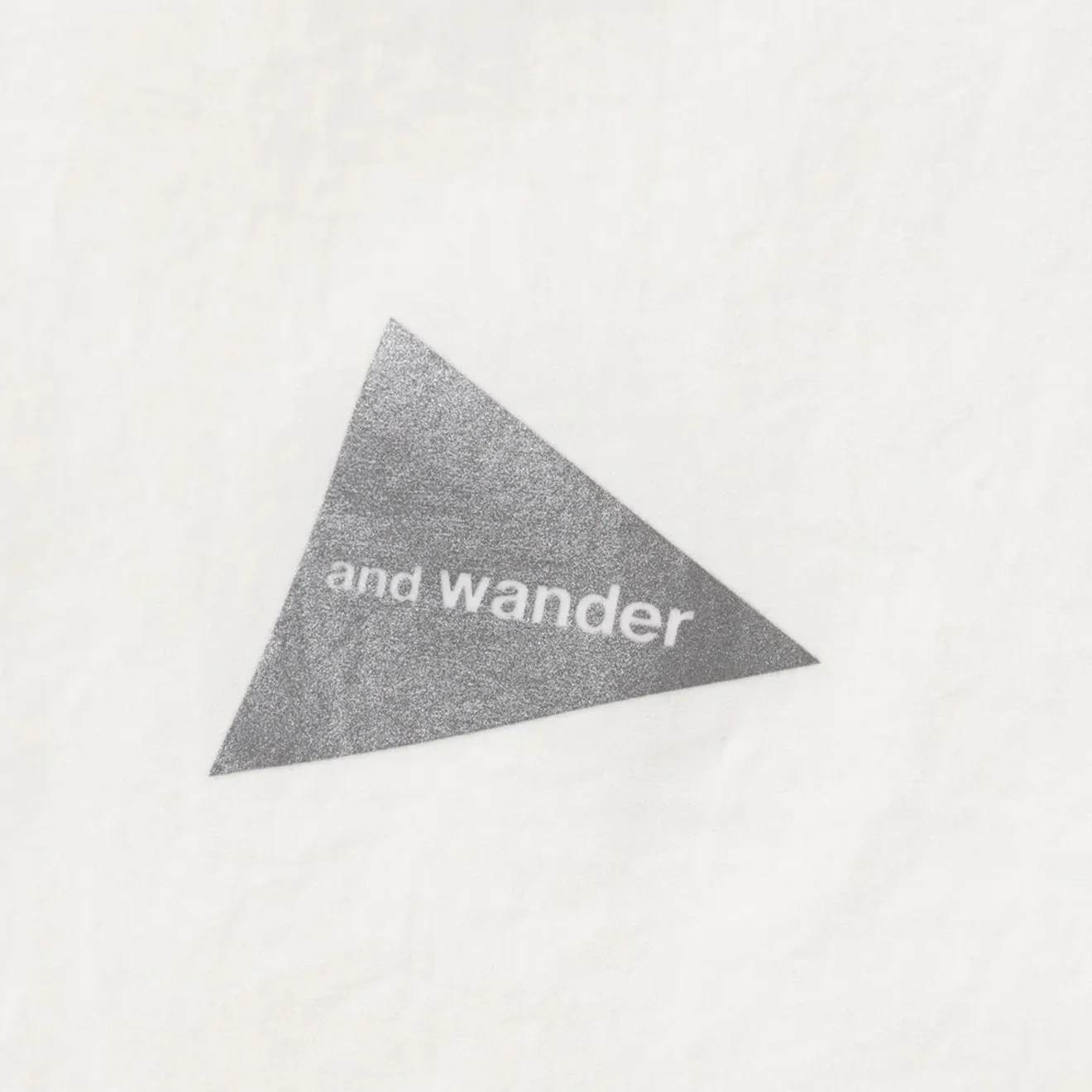 And Wander Womens Hybrid Warm Pocket L/S T-Shirt White - Image 6