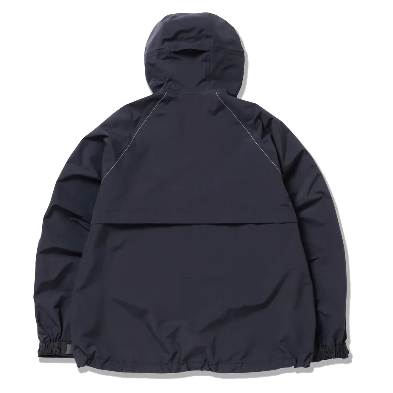And Wander Womens Loose Fitting Rain Jacket Dark Navy - Image 2