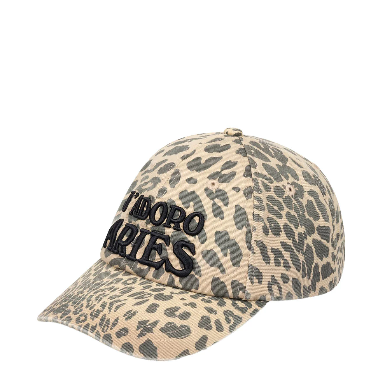 Aries J'Adoro Aries Leopard Cap Beige