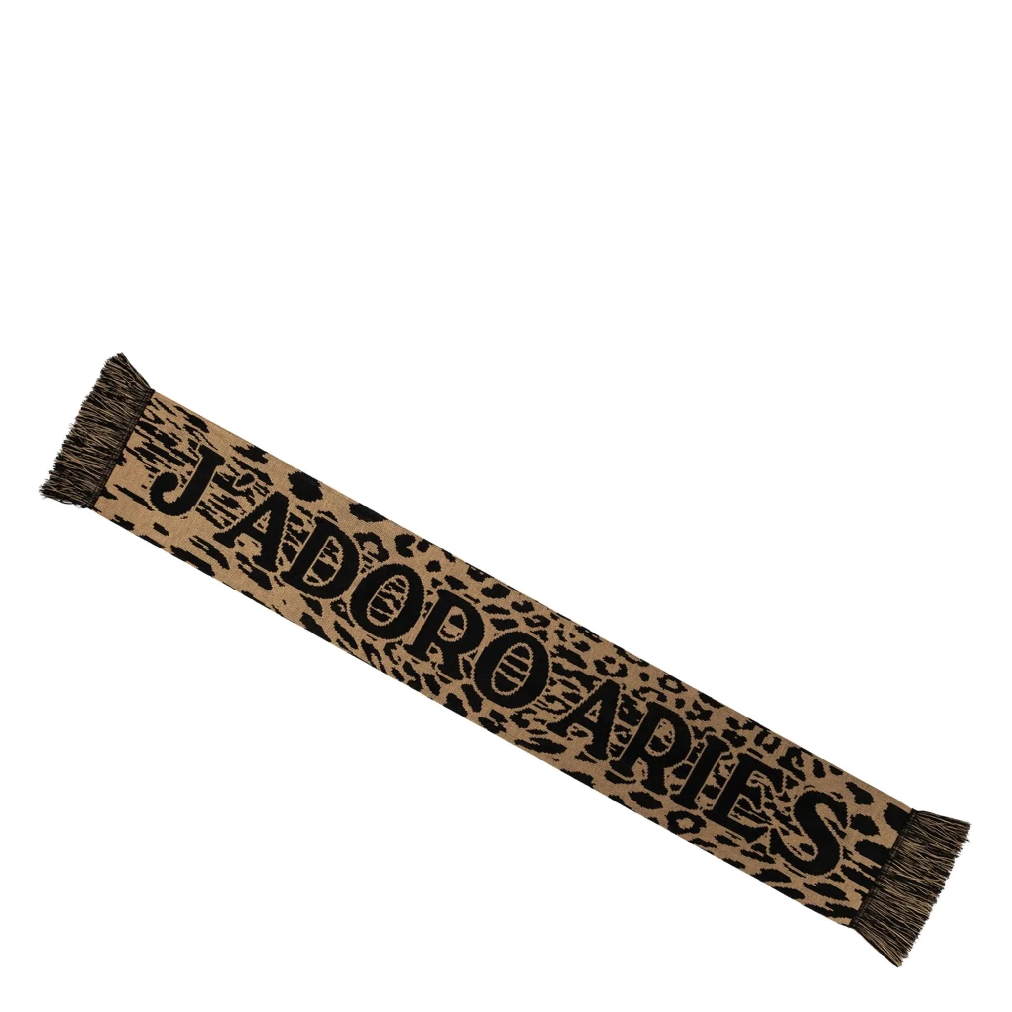 Aries J'Adoro Aries Leopard Scarf Beige - Image 2