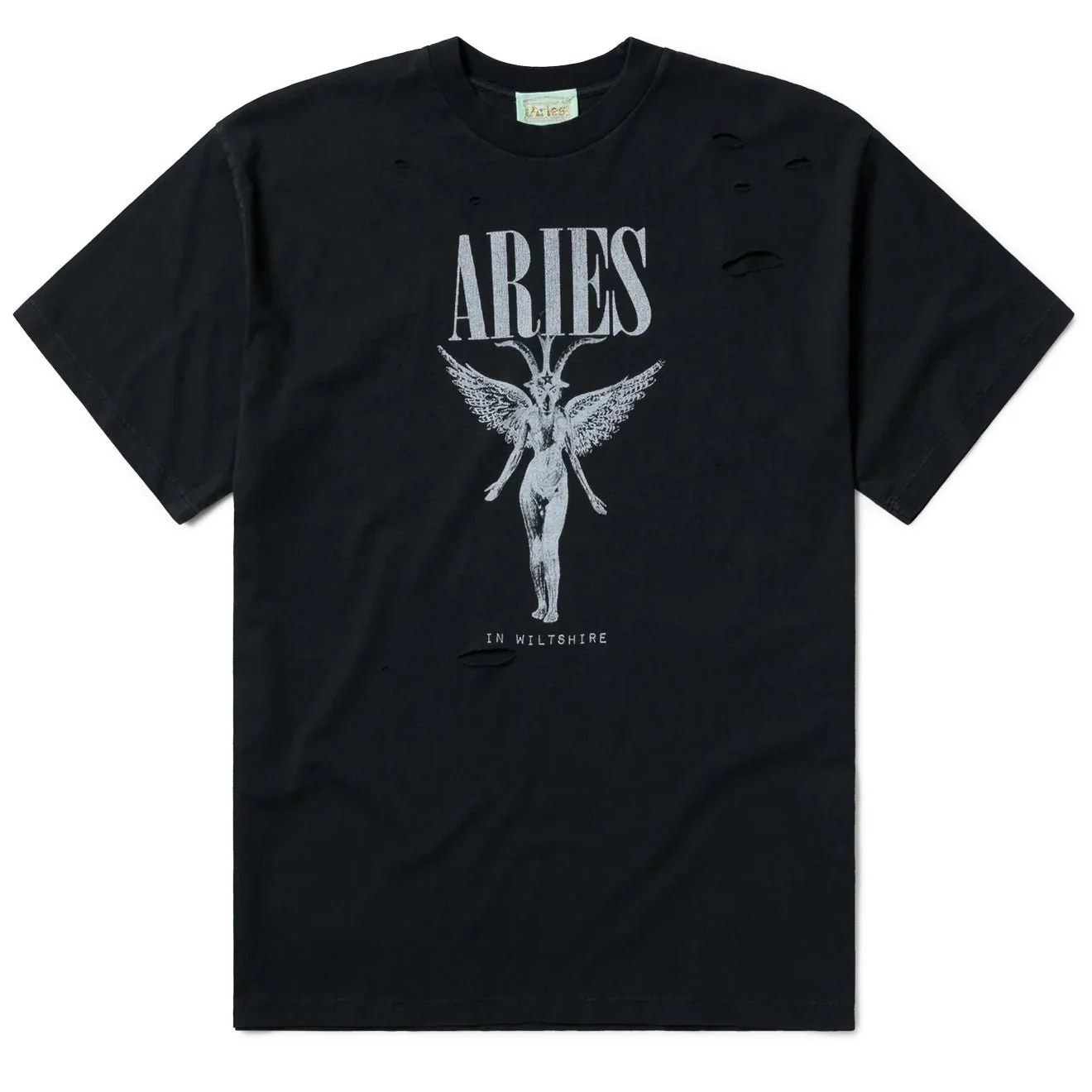 Aries Nirvana SS Tee Black