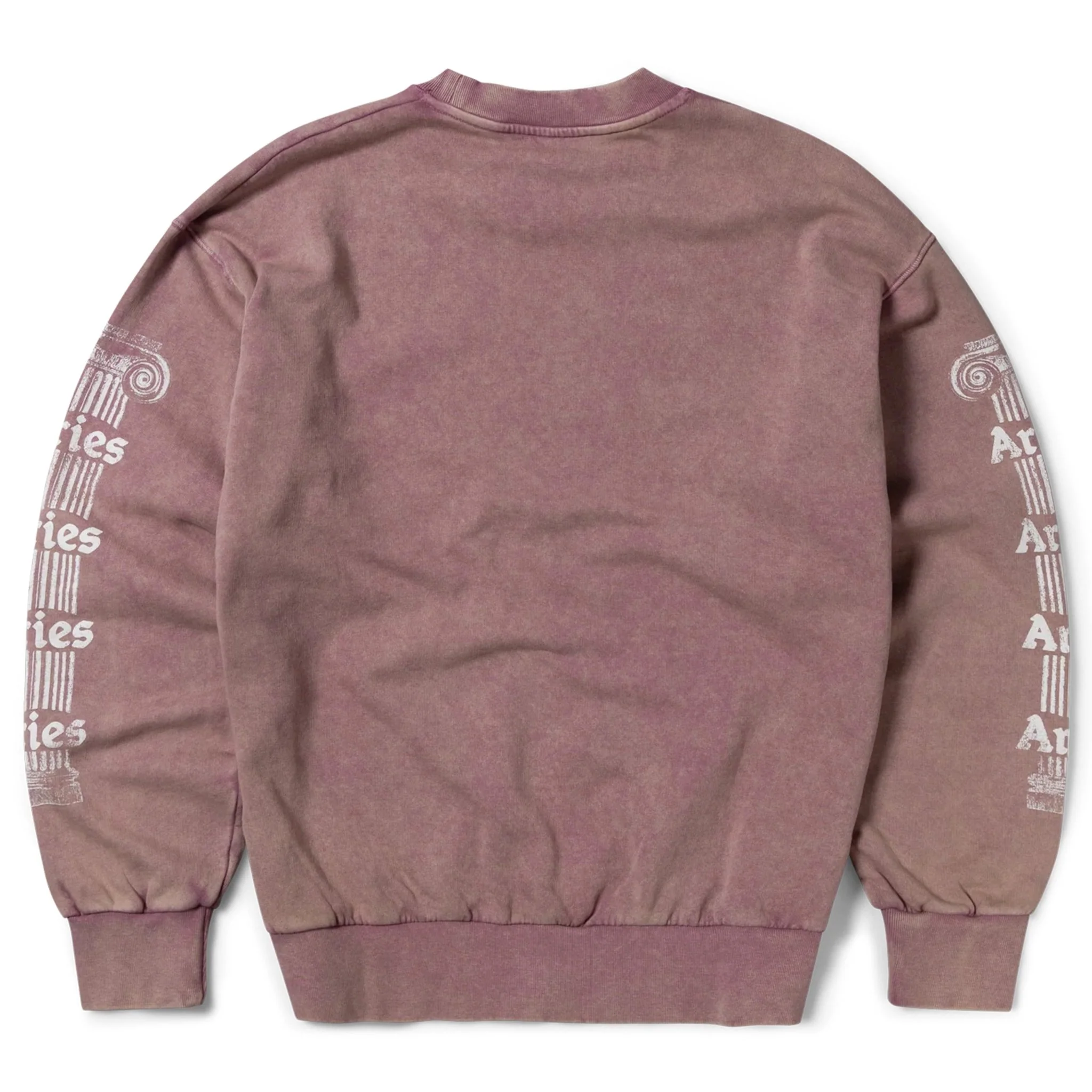 Aries Womens Aged Ancient Column Sweat Pink - Image 2