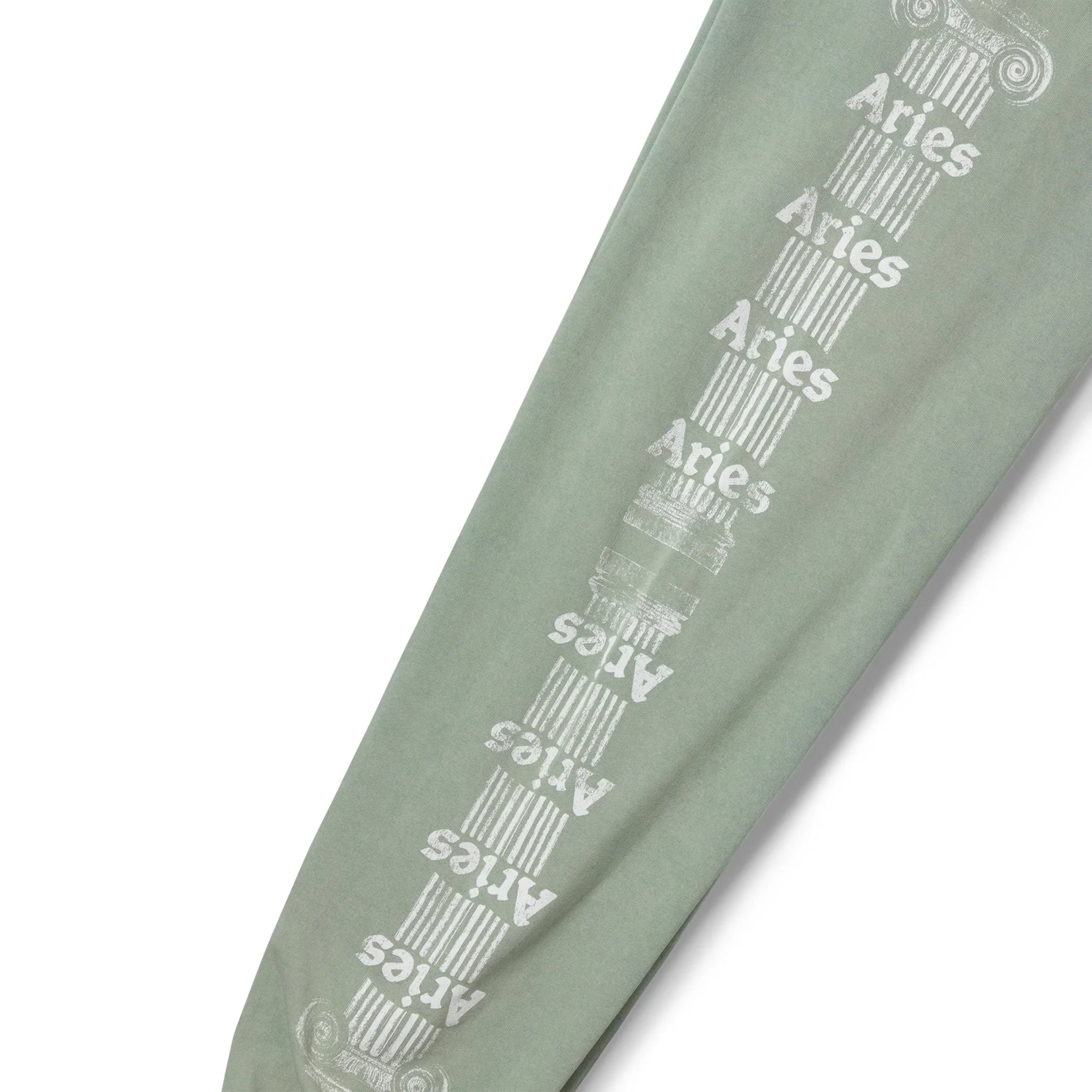 Aries Womens Aged Ancient Column Sweatpant Green - Image 3