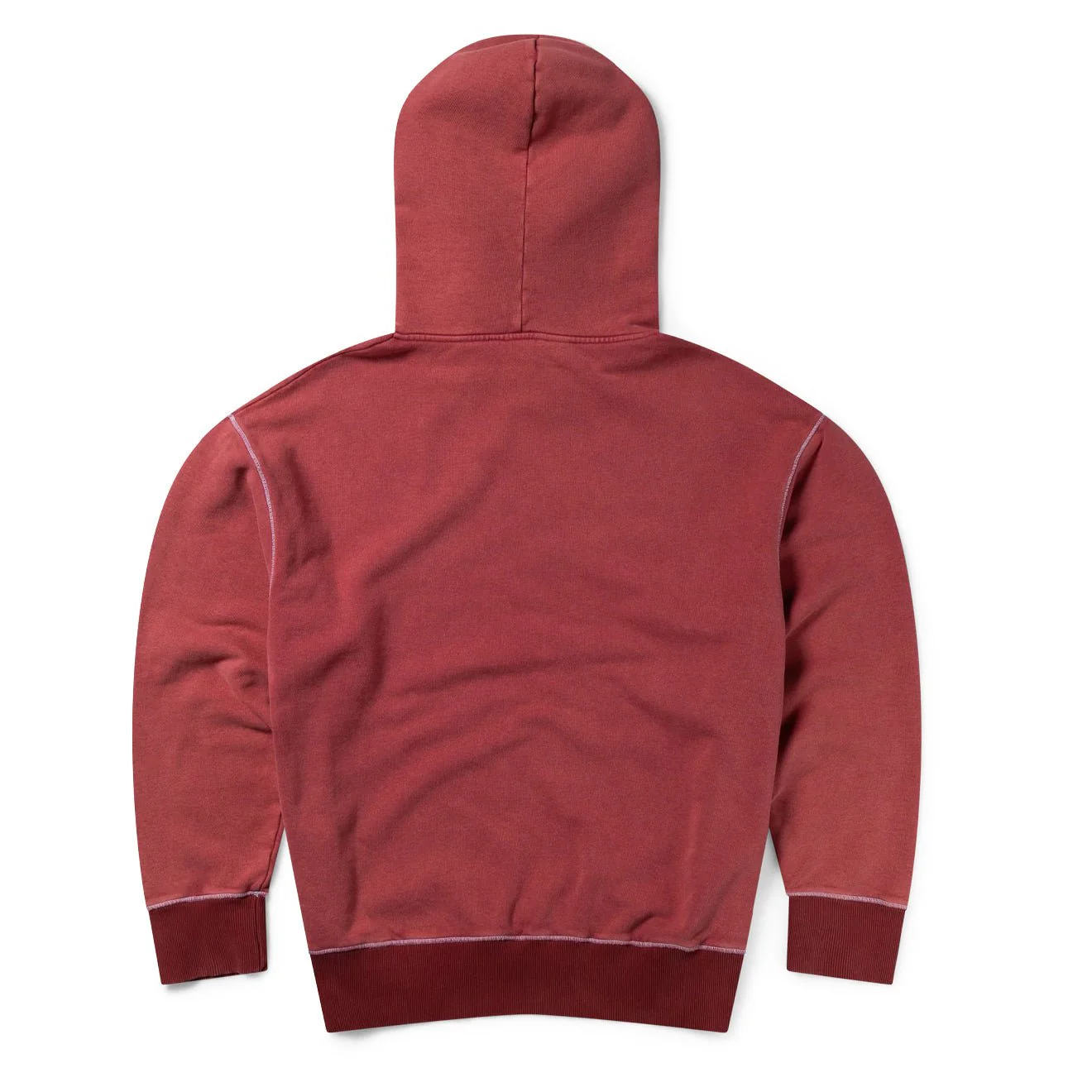 Aries Womens Aged Premium J'adoro Cowboy Hoodie Red - Image 2