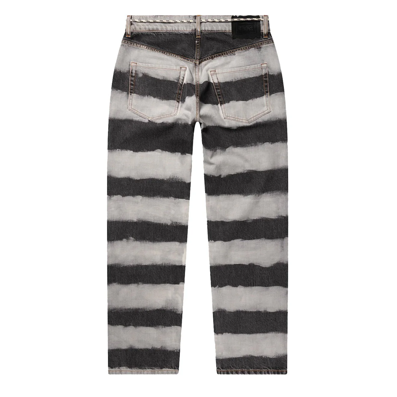 Aries Womens Stripey Lilly Jean Grey Multi - Image 2