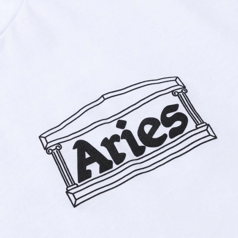 Aries Womens Temple SS Tee White - Image 5