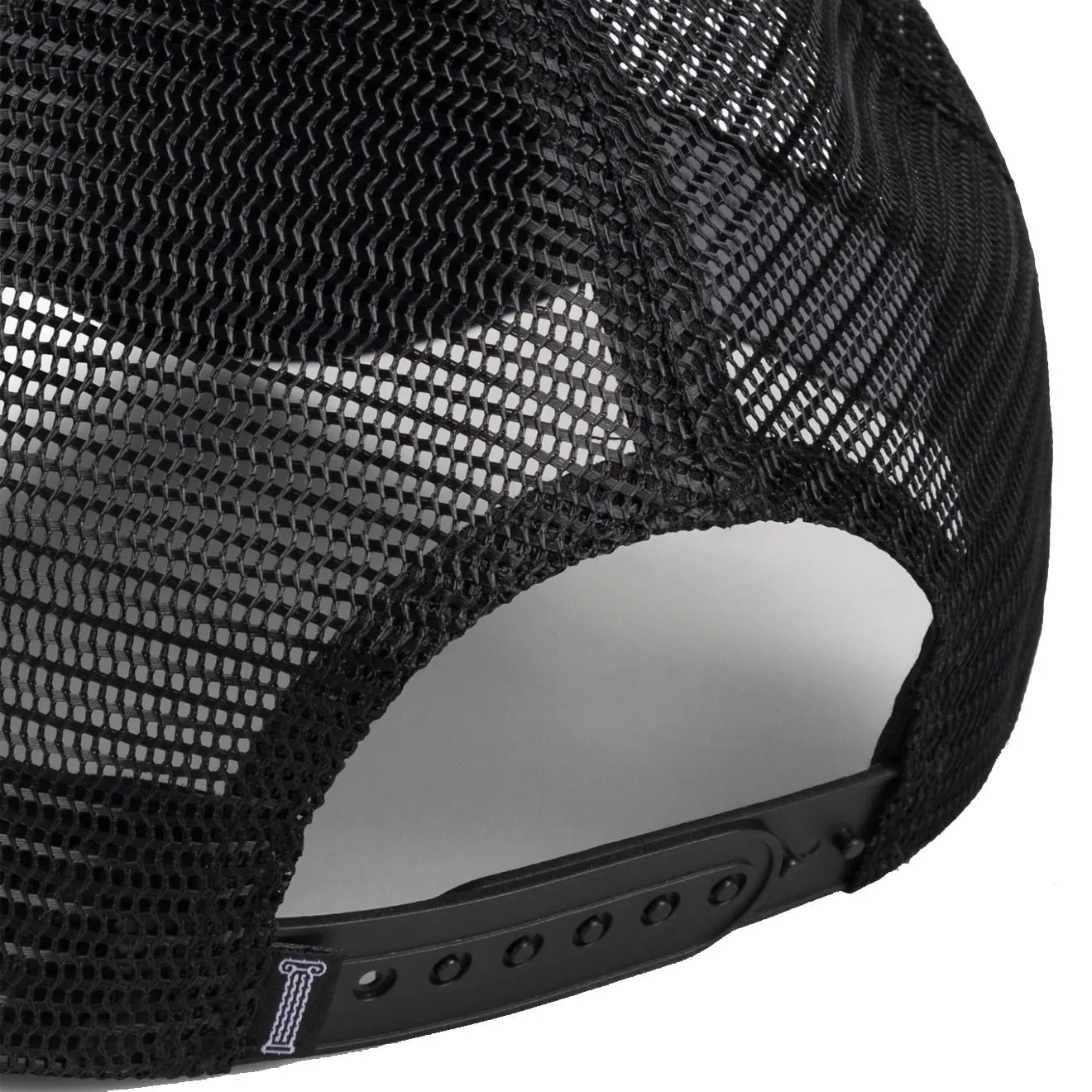 Aries Womens Temple Trucker Cap Black - Image 4