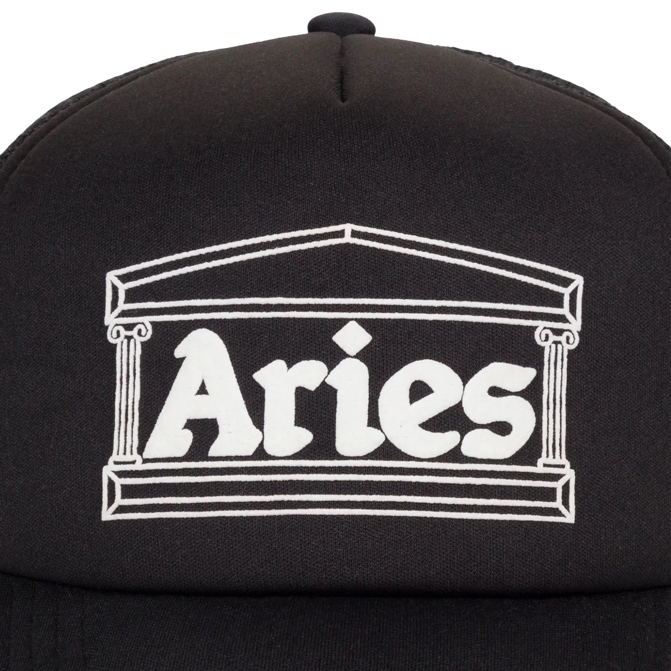 Aries Womens Temple Trucker Cap Black - Image 5