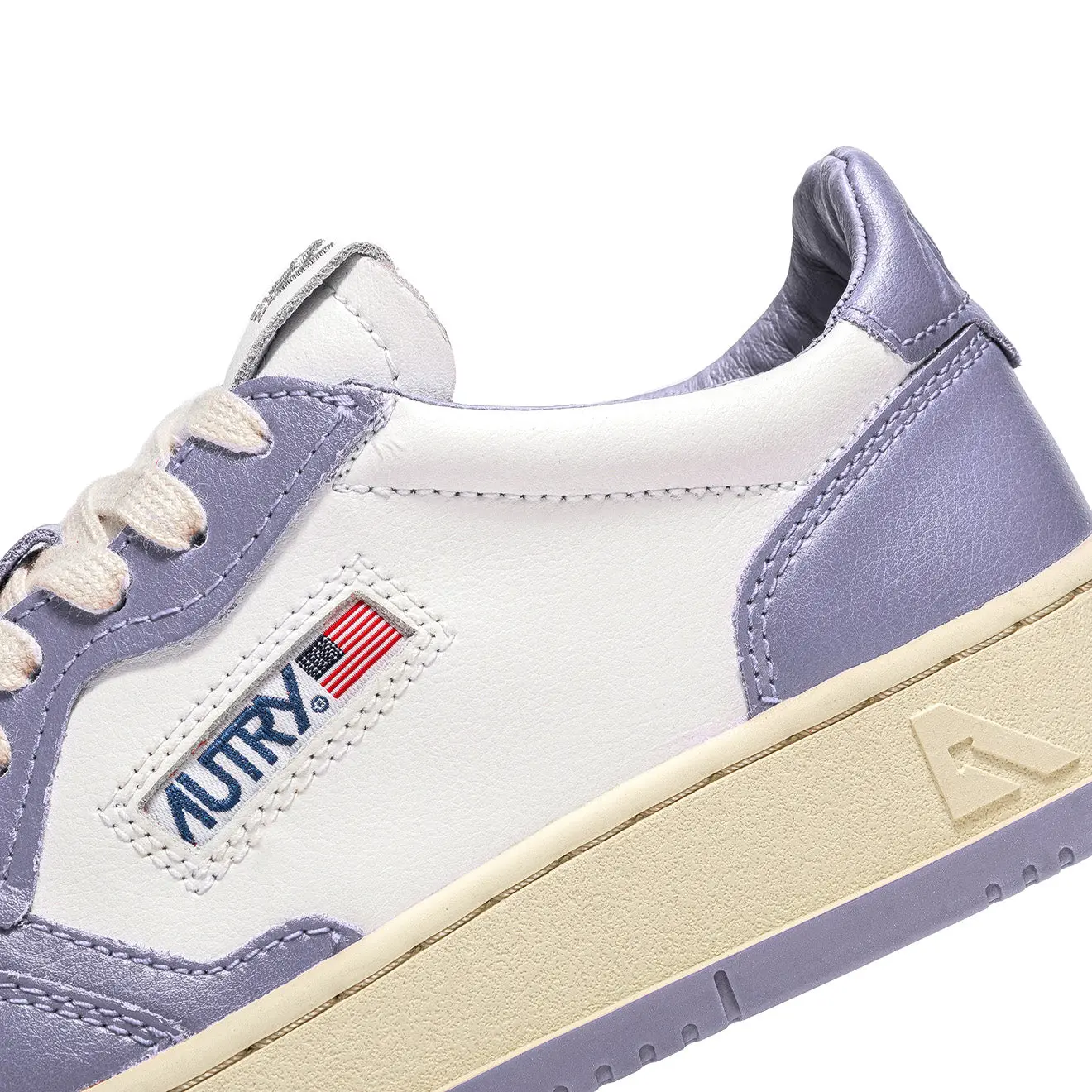 Autry Medalist Low Trainers White / Lavender - Image 2
