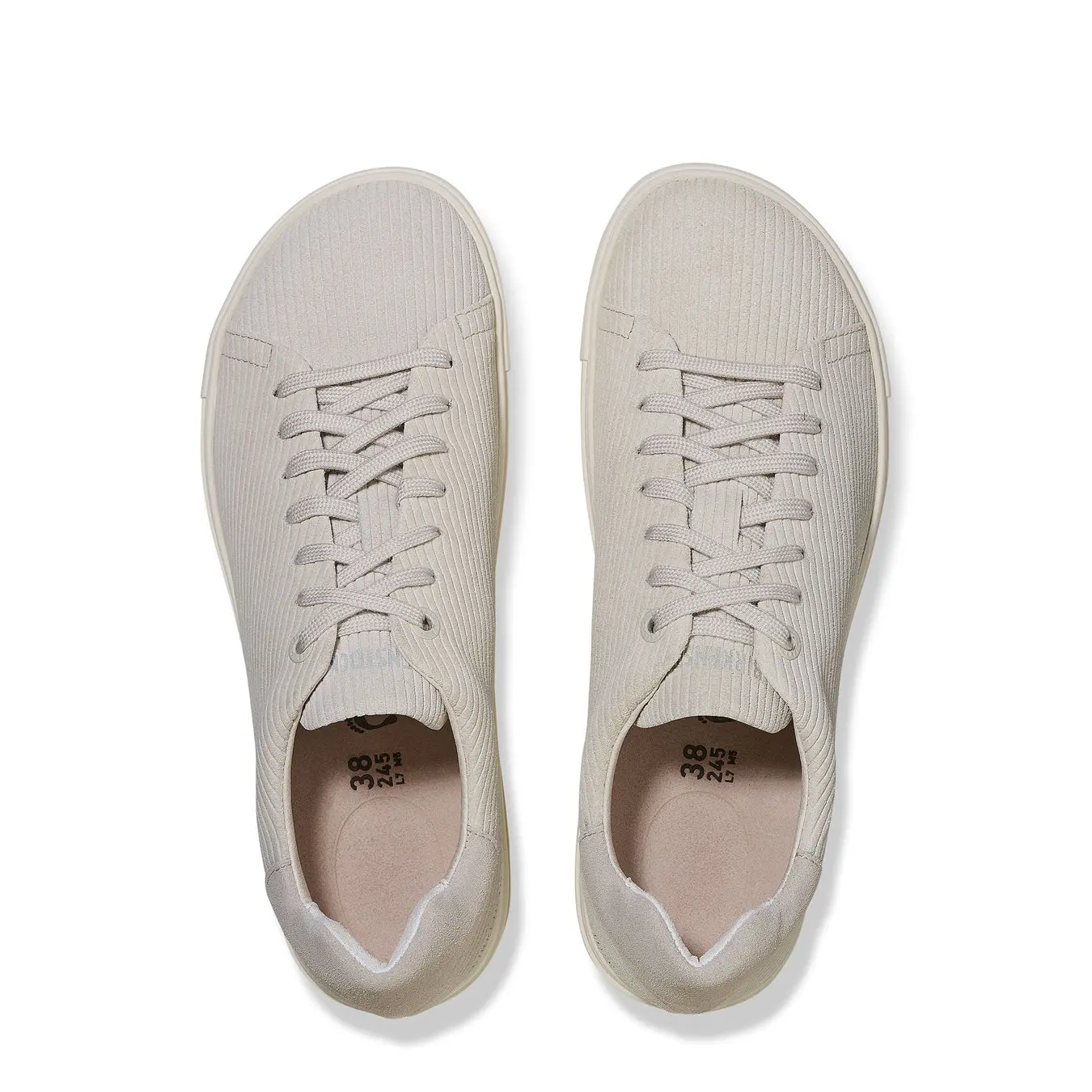 Birkenstock Bend Low Cord LEVE Narrow Fit Antique White - Image 4