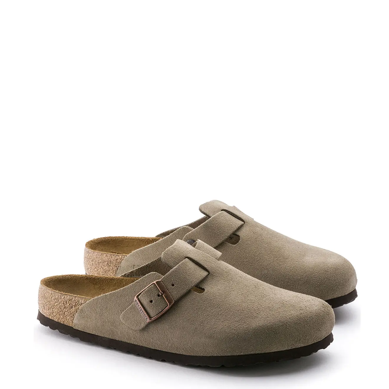 Birkenstock Boston SFB Reg Fit Taupe - Image 2