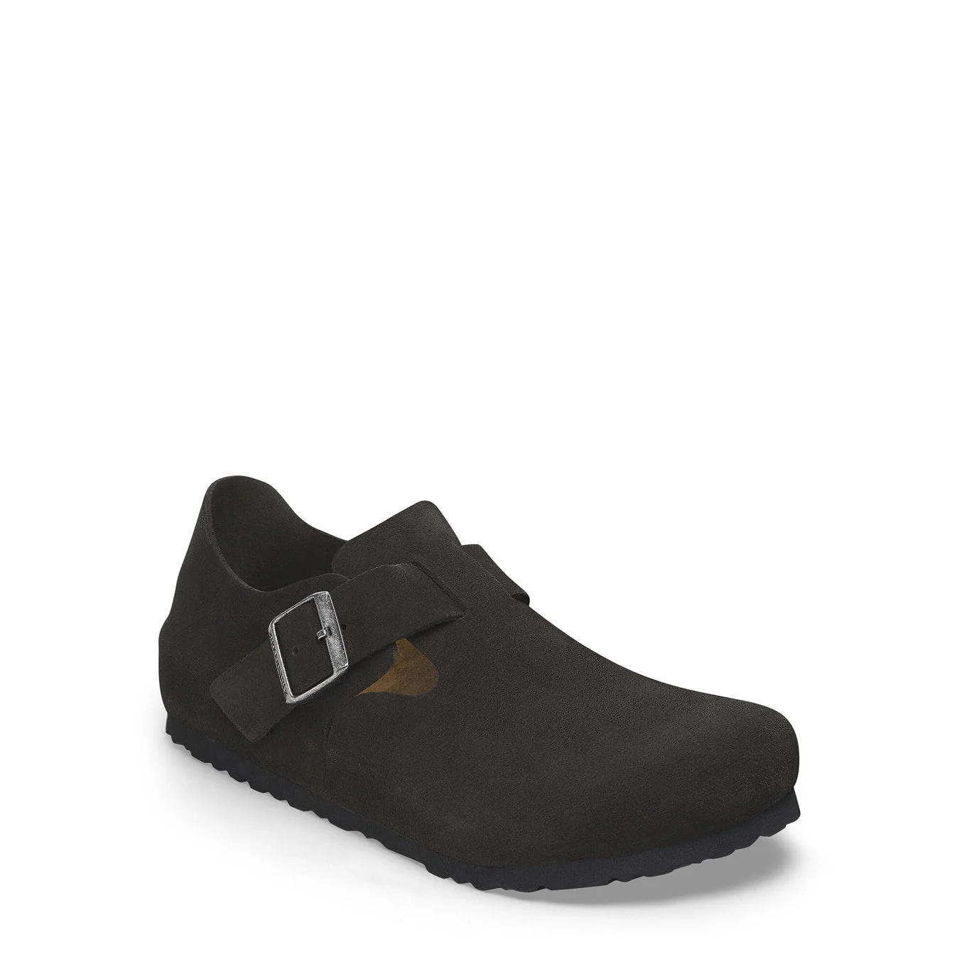 Birkenstock Womens Narrow London Suede Black - Image 5