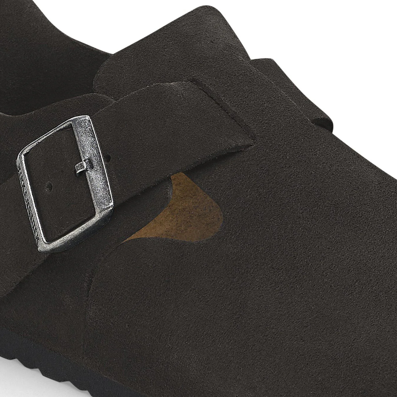Birkenstock Womens Narrow London Suede Black - Image 6