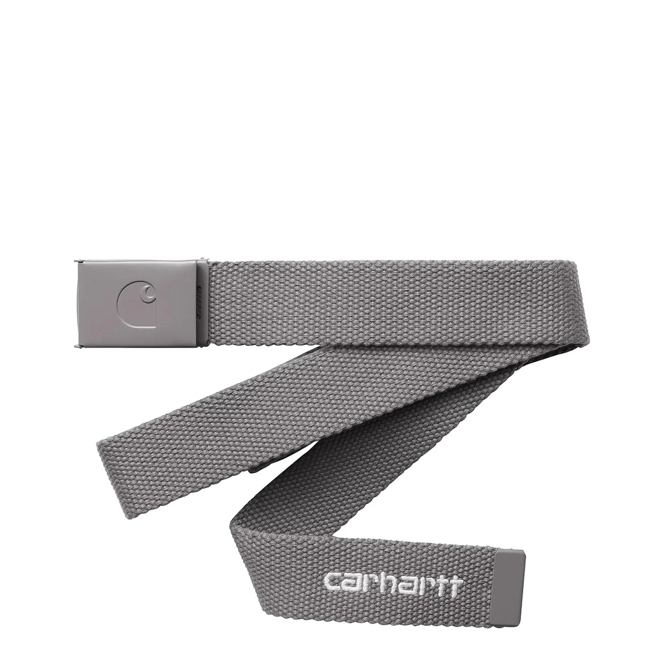 Carhartt WIP C-Logo Belt Tonal Porphyry / White