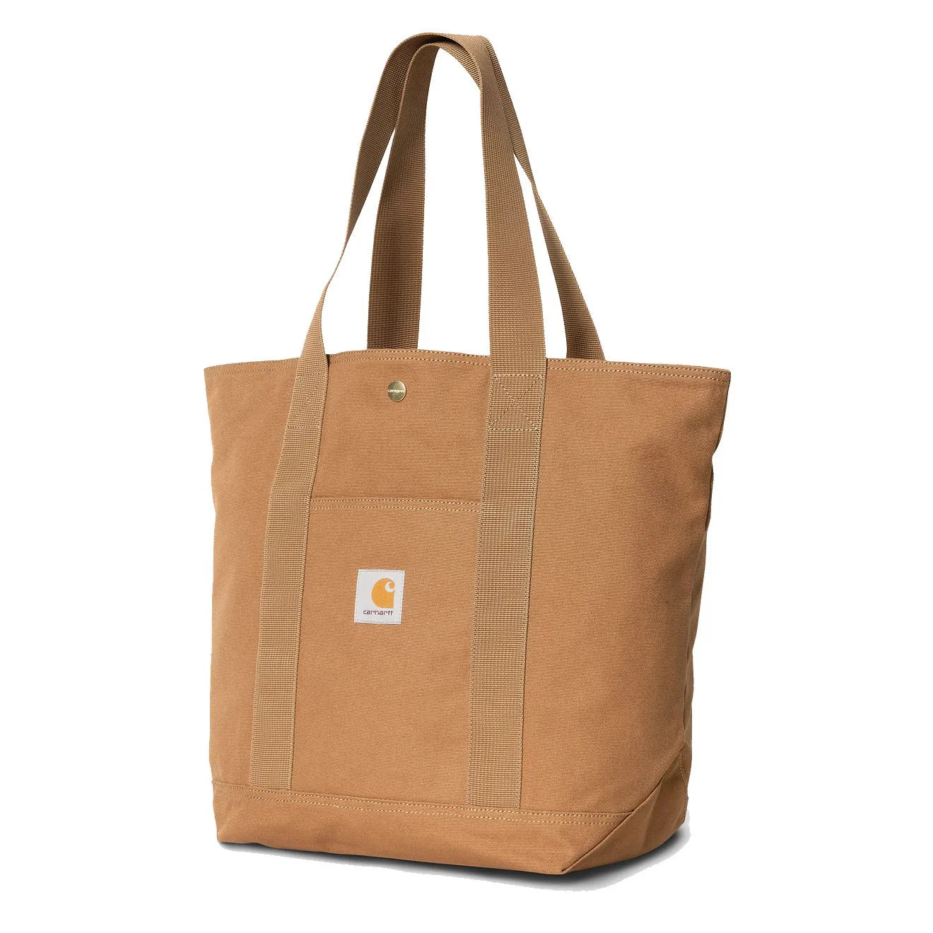 Carhartt WIP Canvas Tote Hamilton Brown Rinsed - Image 2