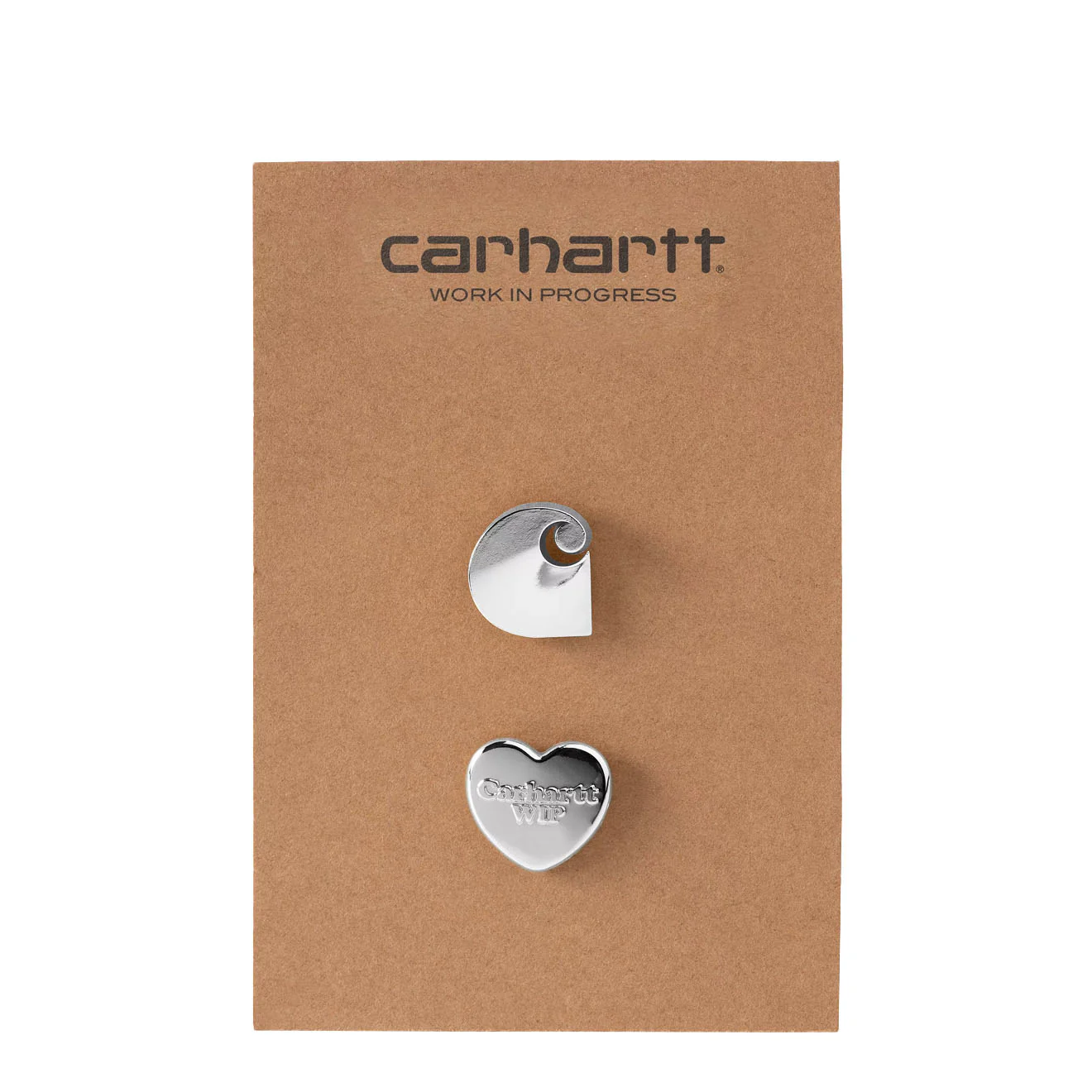 Carhartt WIP Pins Set Silver - Image 2