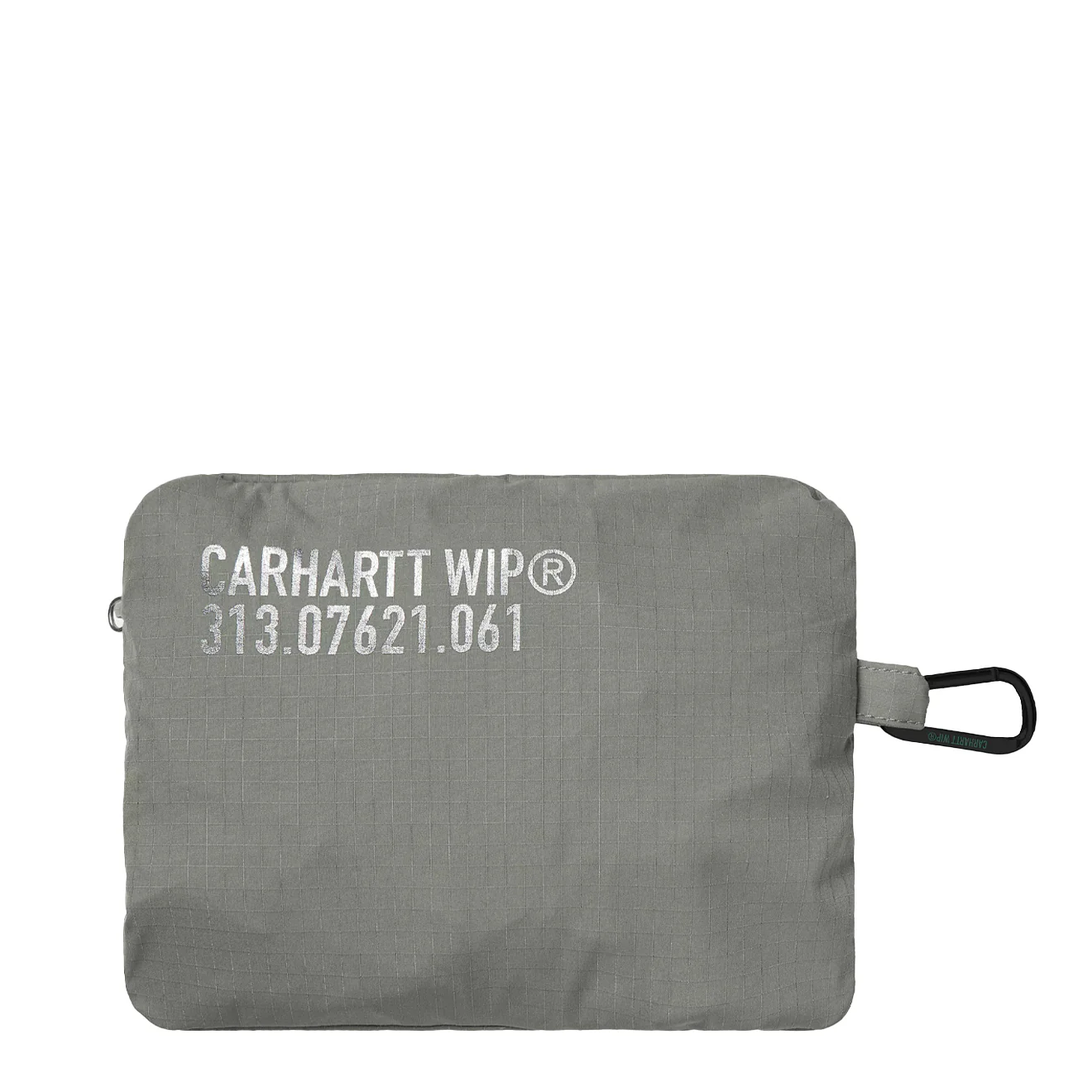 Carhartt WIP Tour Packable Travel Bag Smoke Green / Reflective - Image 3