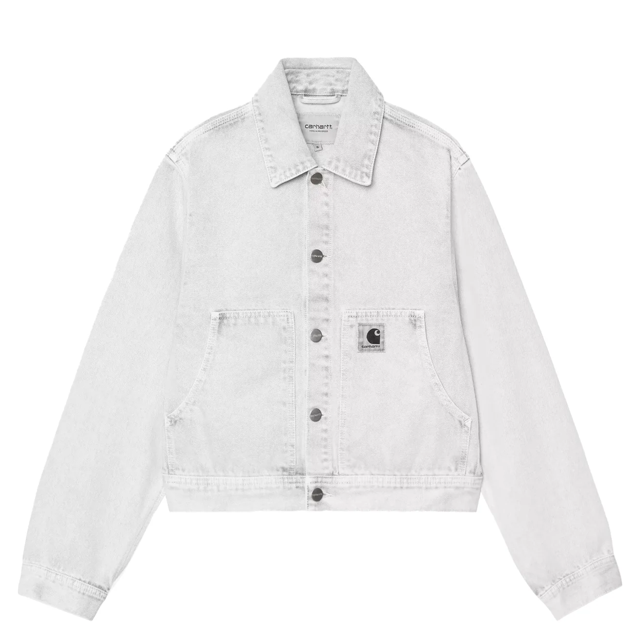 Carhartt WIP Womens Arca Jacket Black Chalk Wash