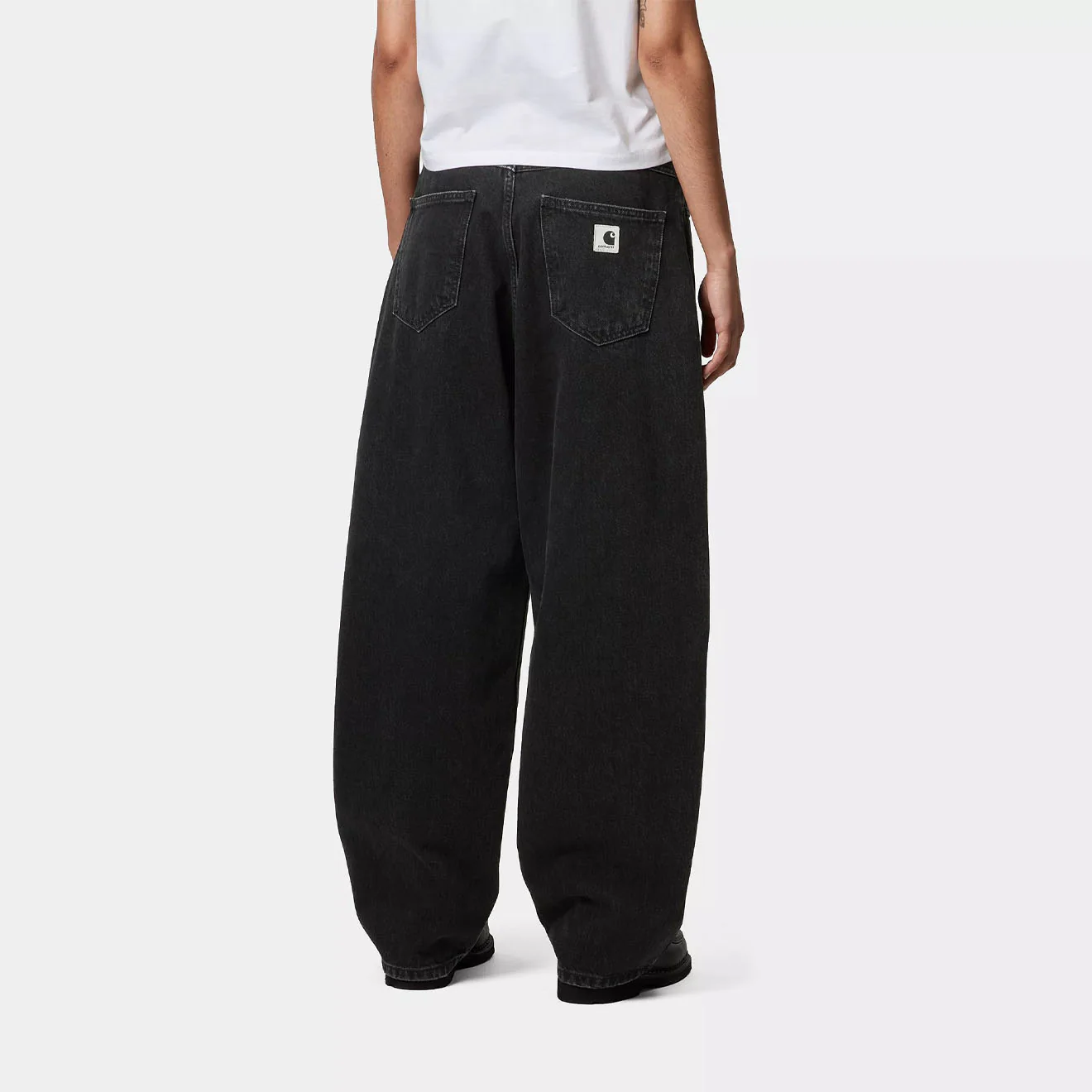 Carhartt WIP Womens Brandon Pant Black Stone Washed - Image 4