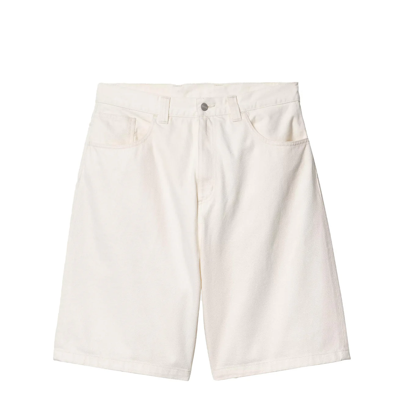 Carhartt WIP Womens Brandon Short White Rinsed
