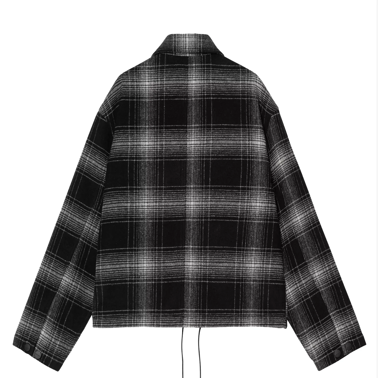 Carhartt WIP Womens Brennan Shirt Jac Brennan Check Black/Wax - Image 2