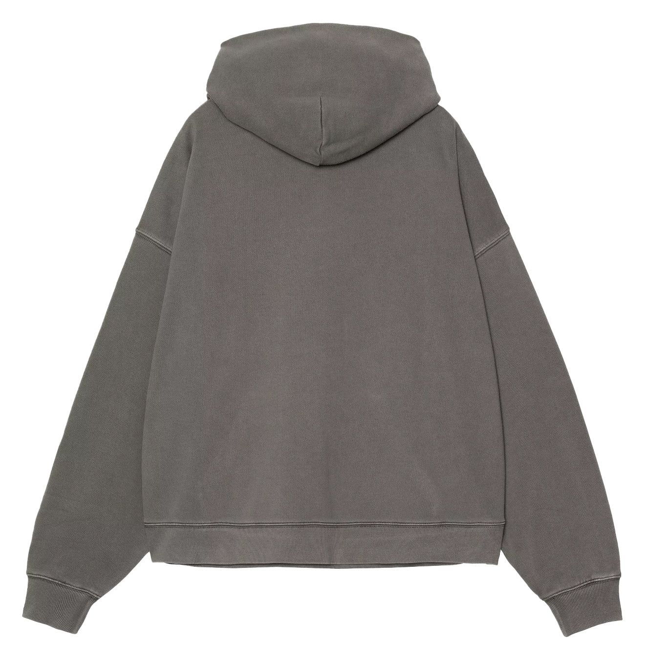 Carhartt WIP Womens Hooded Benton Sweat Graphite Garment Dyed - Image 2