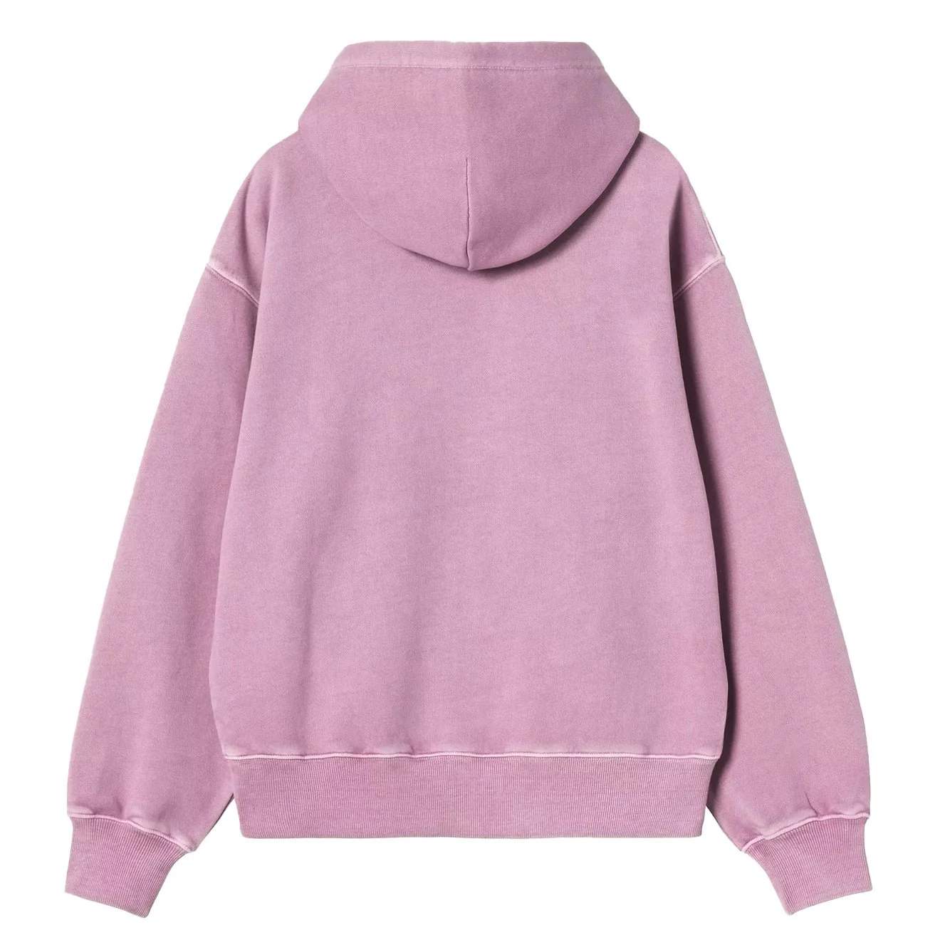 Carhartt WIP Womens Hooded Nelson Sweat Gentle Purple Garment Dyed - Image 2
