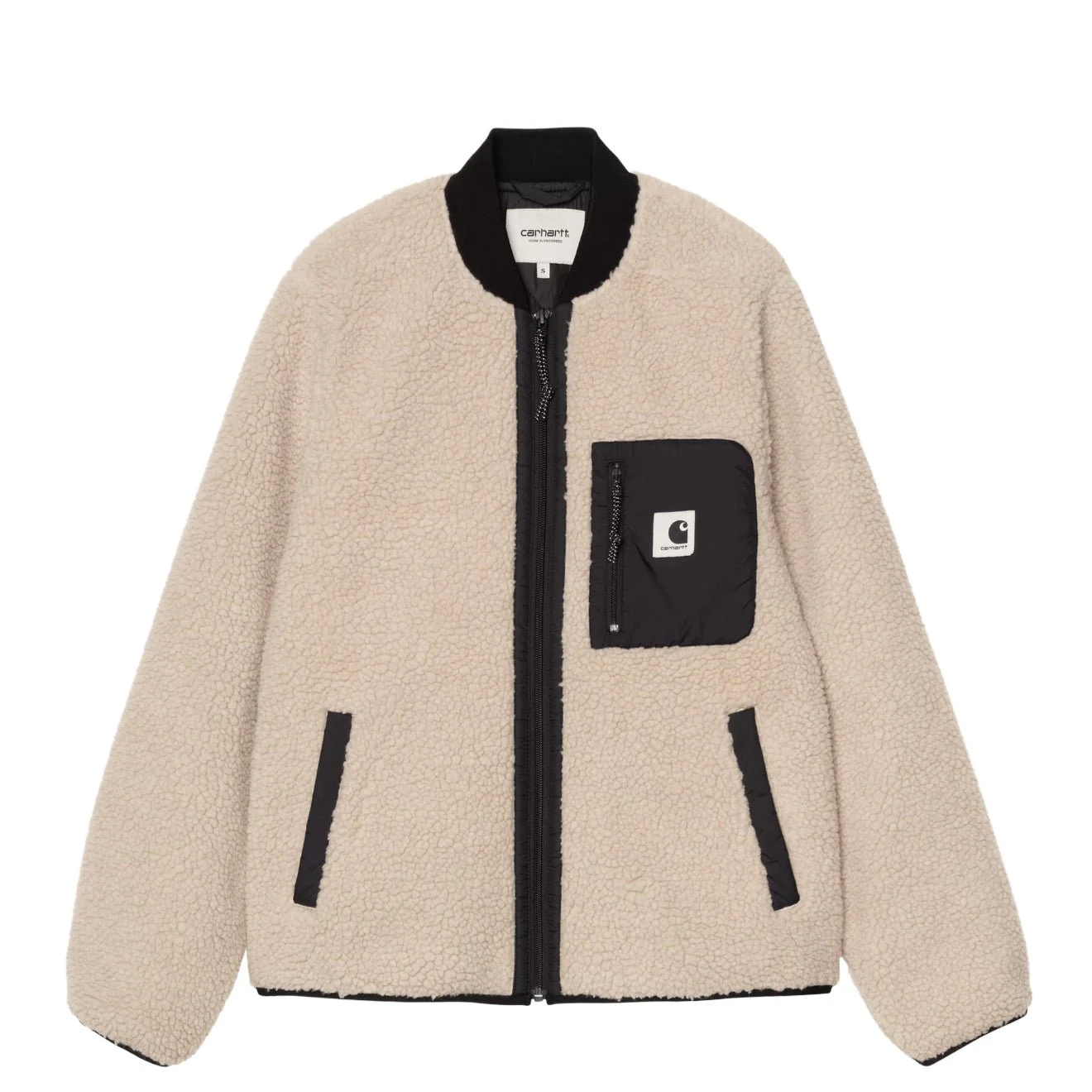 Carhartt WIP Womens Janet Liner Fleur De Sel / Black