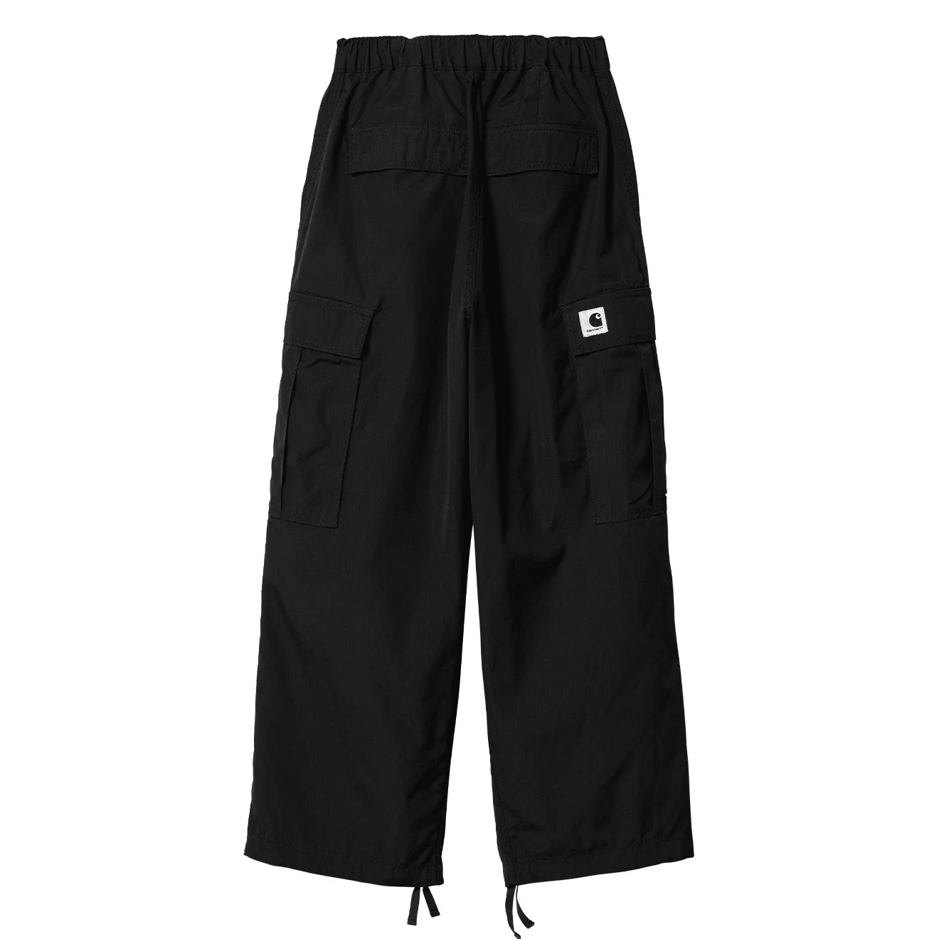 Carhartt WIP Womens Jet Cargo Pant Black Rinsed - Image 2
