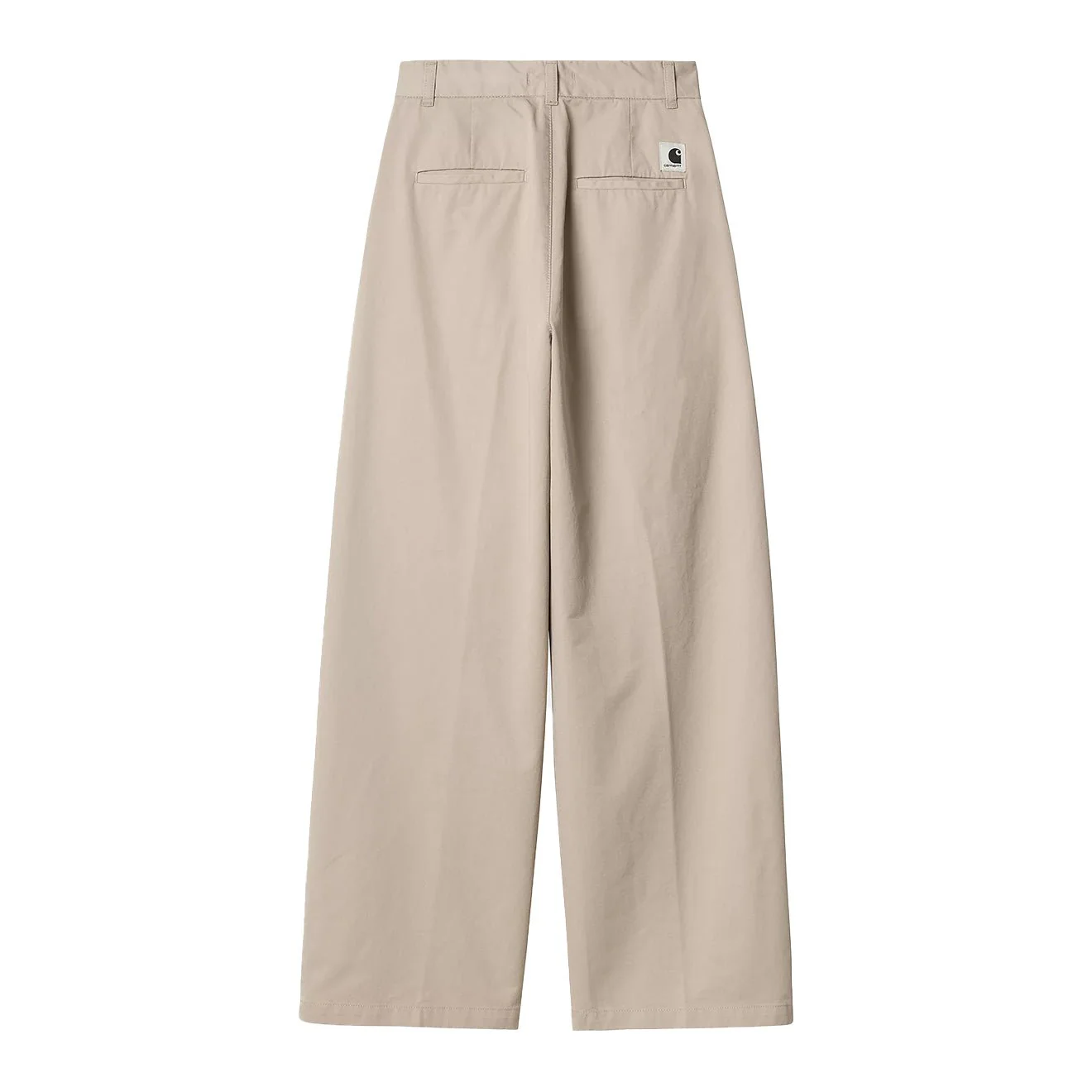 Carhartt WIP Womens Leola Pant Dusky Beige Stone Washed - Image 2