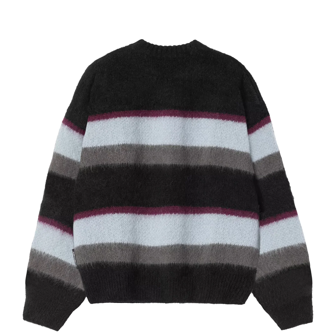 Carhartt WIP Womens Merlin Sweater Sundling Stripe Citadel - Image 2