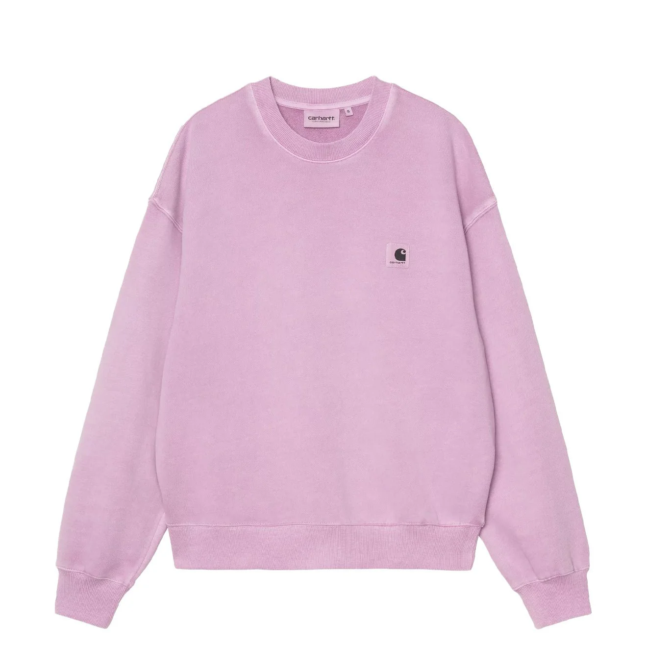 Carhartt WIP Womens Nelson Sweatshirt Gentle Purple Garment Dyed